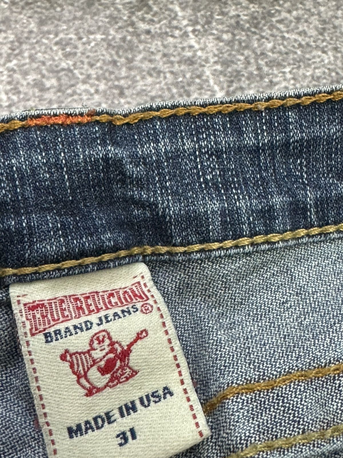 True Religion True Religion Jeans Section Johnny Made In USA 31 Size US 31 - 4 Thumbnail