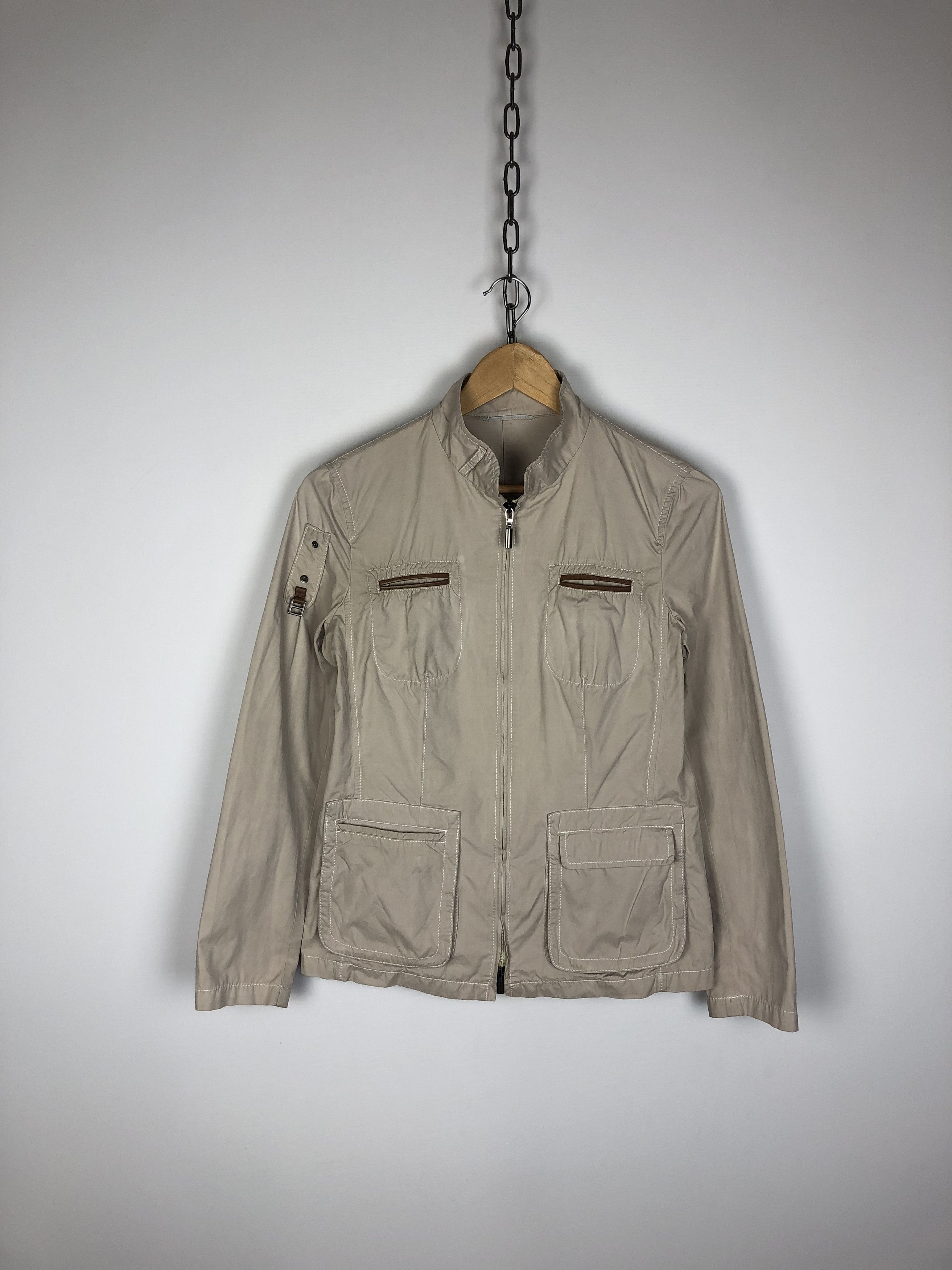 Marella Marella by Max Mara Jacket Beige size US6 Size M / US 6-8 / IT 42-44 - 1 Thumbnail