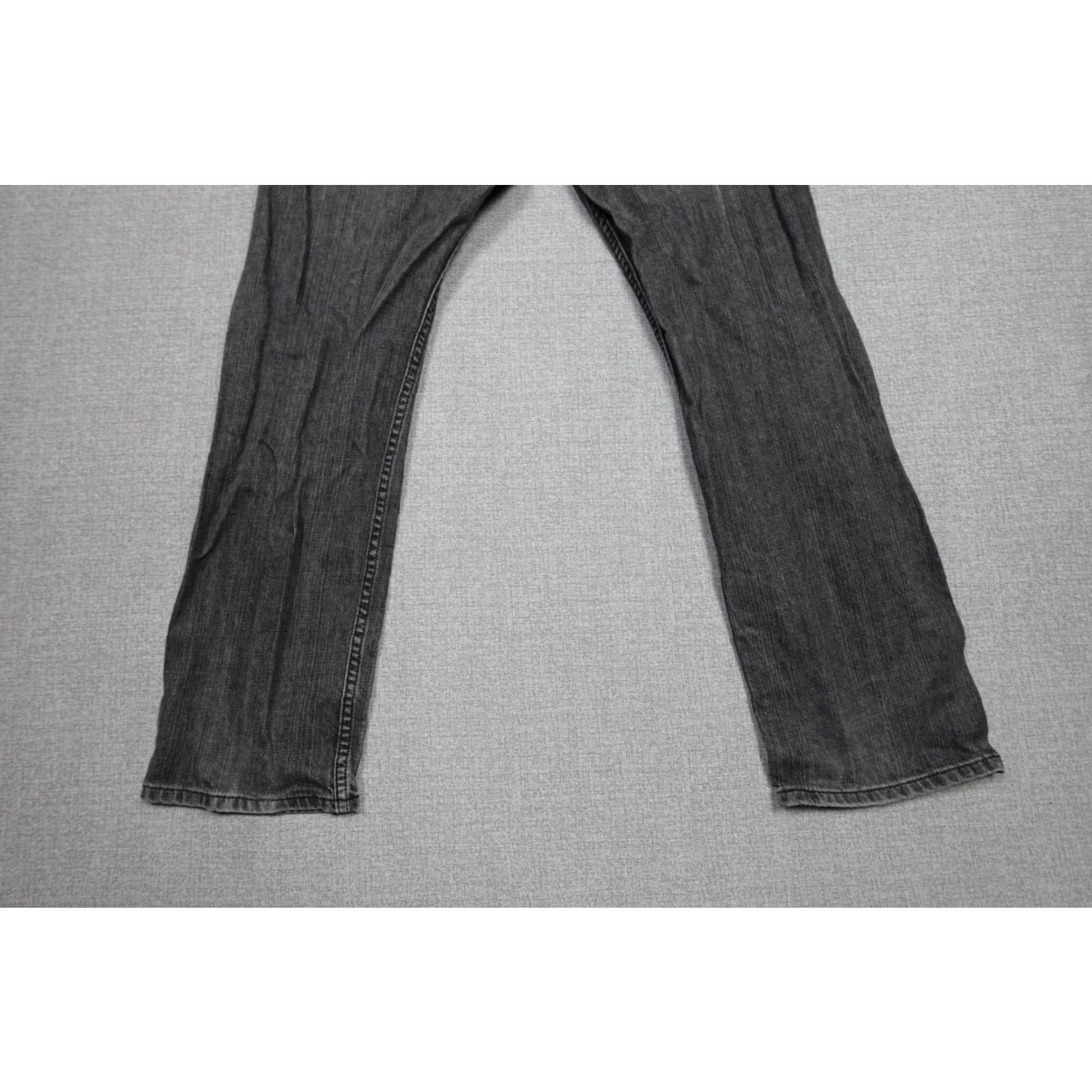 Levi's Levi's 505 Jeans Mens 36 Black Regular Straight Leg Dark Wash 5-Pocket Zipper Comfort Stretch Size US 36 / EU 52 - 6 Thumbnail