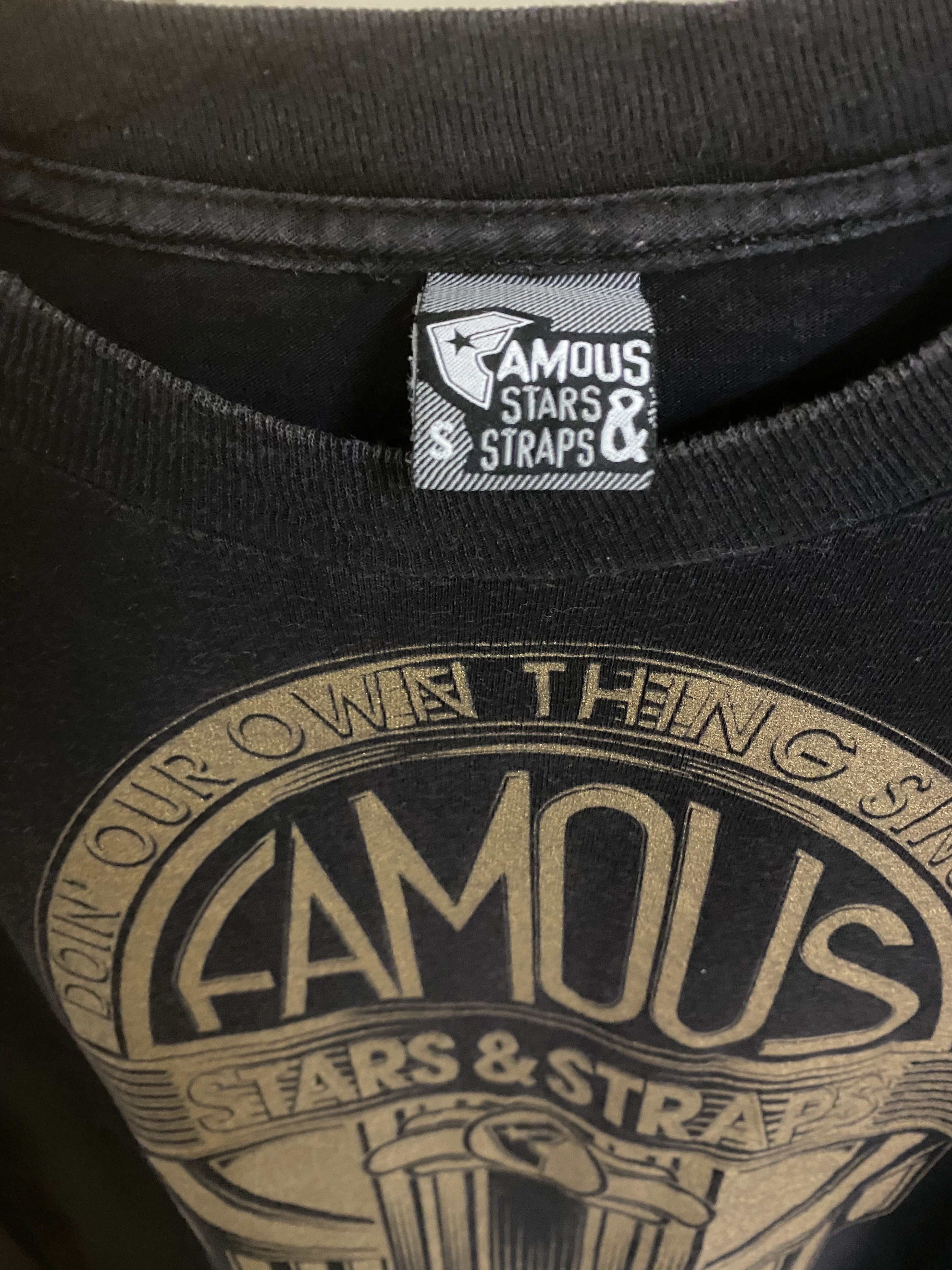 Famous Stars And Straps × Fuck The Population Y2K Big Logo Long Sleeve Shirt Size US S / EU 44-46 / 1 - 4 Thumbnail