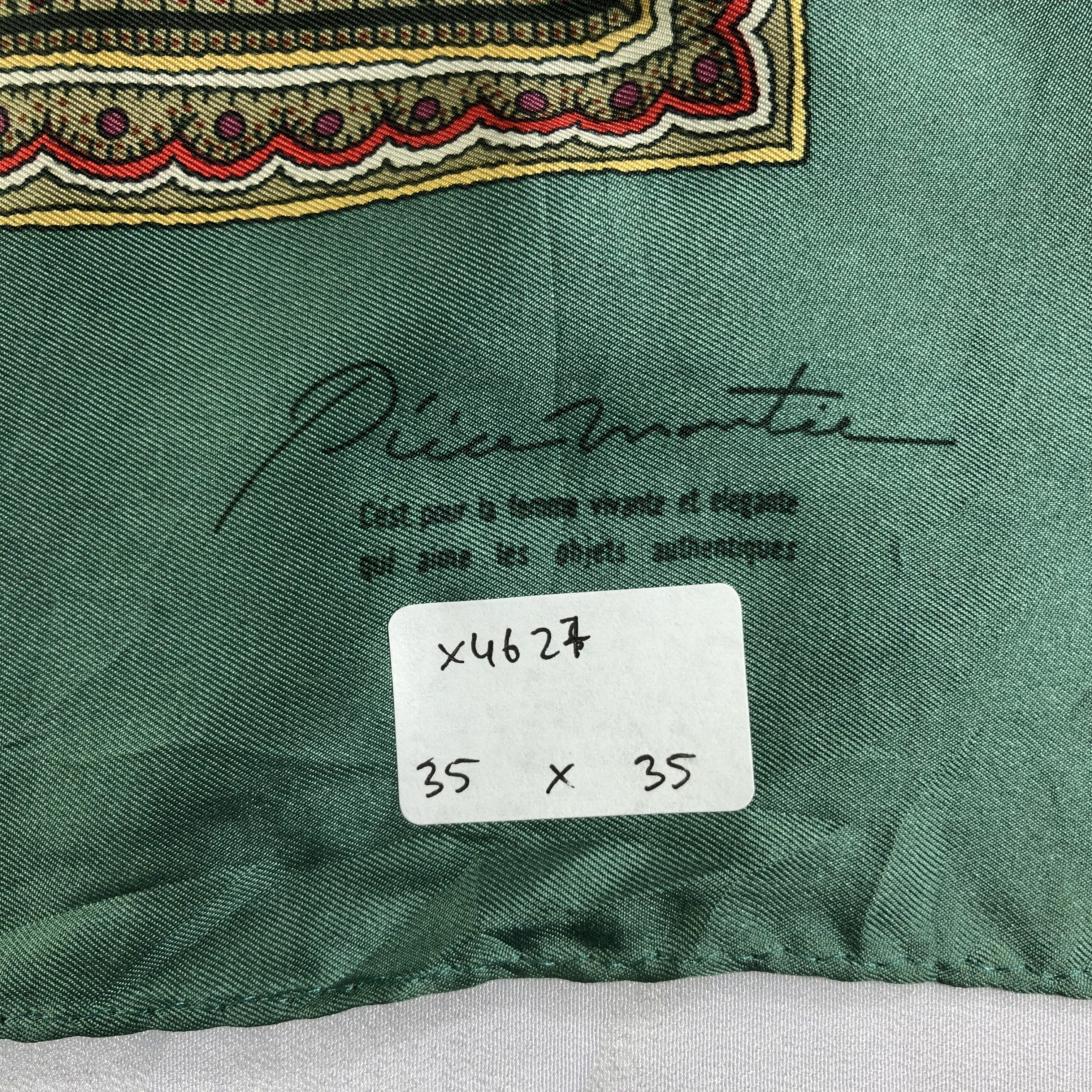 Vintage Vintage Silk Scarf Size ONE SIZE - 7 Thumbnail