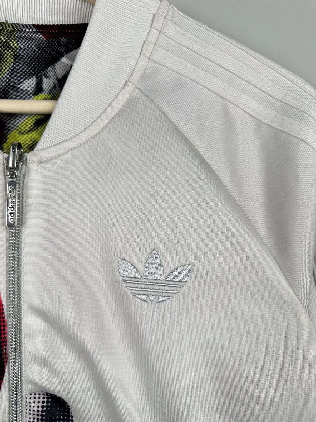 Adidas Adidas Rose Print Track Top Jacket Size M / US 6-8 / IT 42-44 - 5 Thumbnail