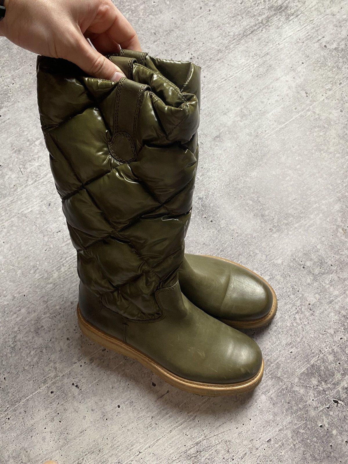 Moncler Vintage Moncler Puffer Boots Size US 8 / IT 38 - 8 Thumbnail