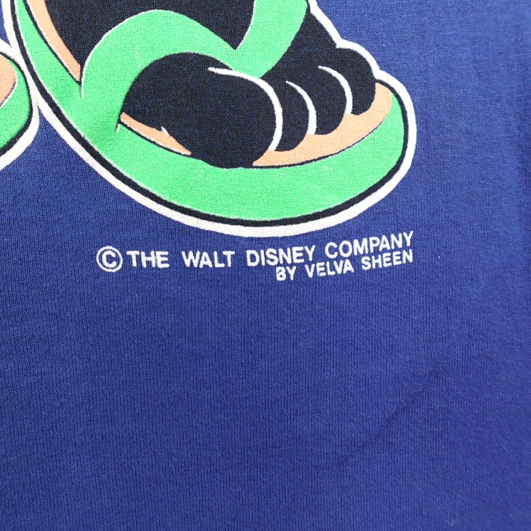 Velva Sheen VINTAGE Velva Sheen Disney Shirt Mens M Blue Mickey Mouse Florida 90s USA Crew Neck Short Sleeve Graphic Print Size US M / EU 48-50 / 2 - 4 Thumbnail