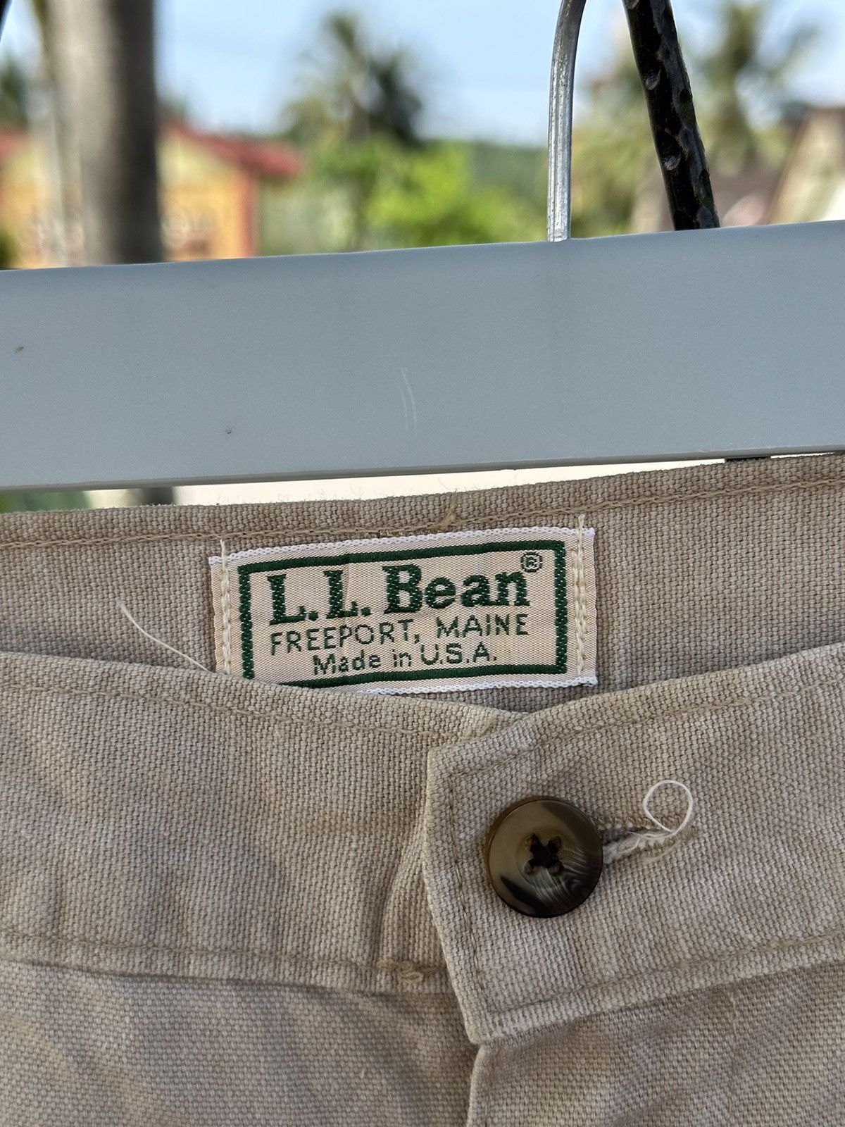 L.L. Bean Vintage LL Bean Baggy Style Trouser Usa . Size US 34 / EU 50 - 6 Thumbnail
