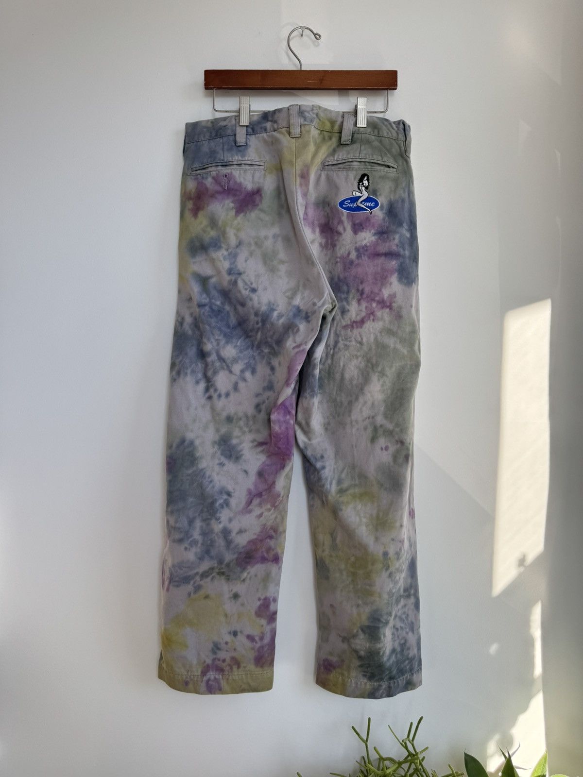 Supreme Supreme tie dye chinos Size US 31 - 3 Thumbnail