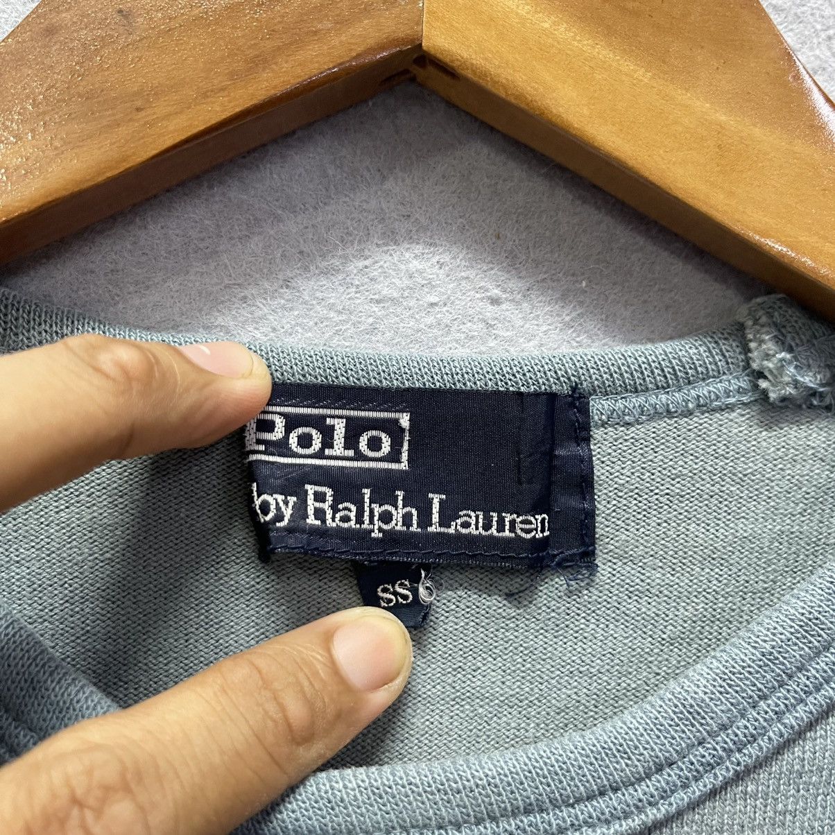 Polo Ralph Lauren 90s Polo Ralph Lauren Mint Green Sweatshirt Size US XS / EU 42 / 0 - 7 Thumbnail