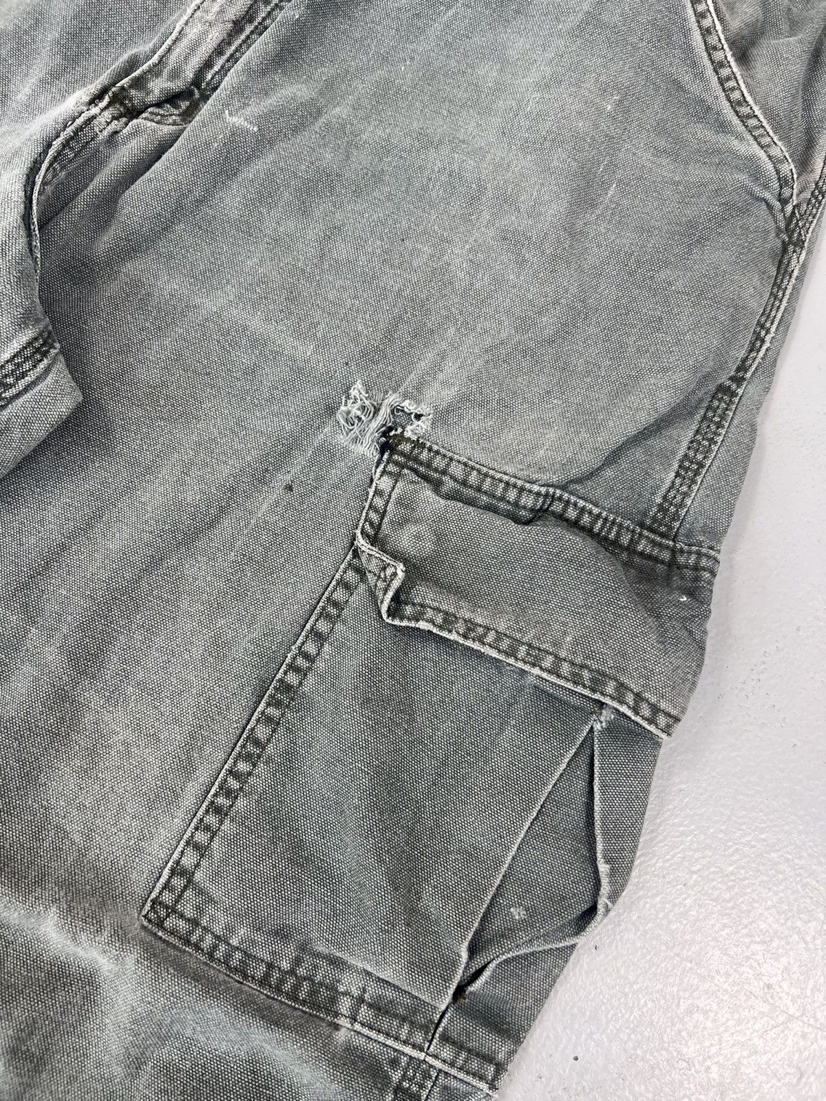 Carhartt Vintage Carhartt B1140 damaged cargo denim Size US 38 / EU 54 - 5 Thumbnail