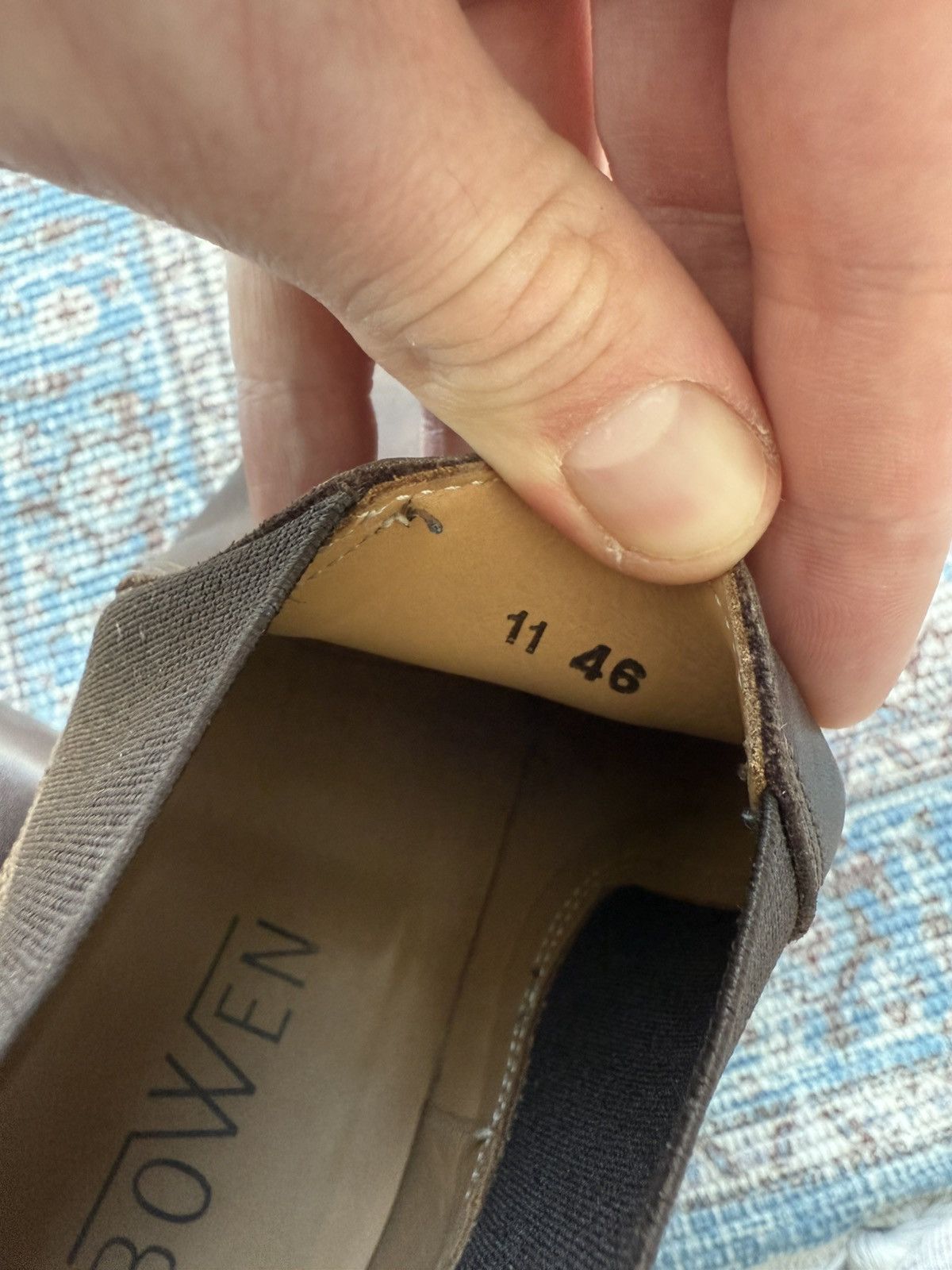 Other Bowen Leather Brown Chelsea Boots Size US 11 / EU 44 - 15 Thumbnail