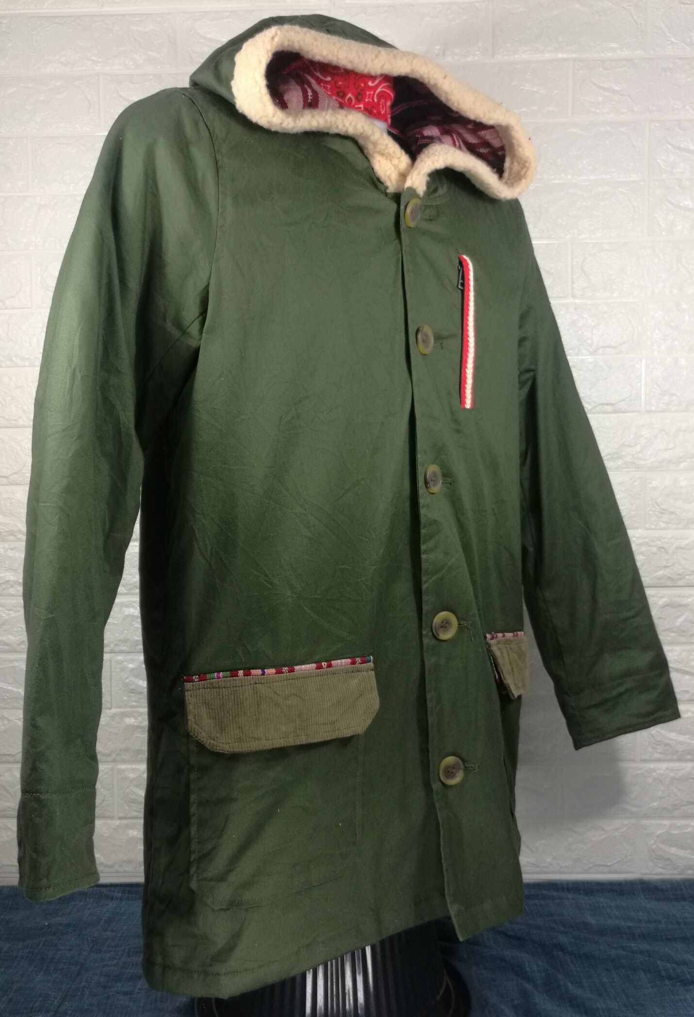 Japanese Brand Vintage TITICACA Navajo Style Hooded Jacket Size US L / EU 52-54 / 3 - 2 Thumbnail