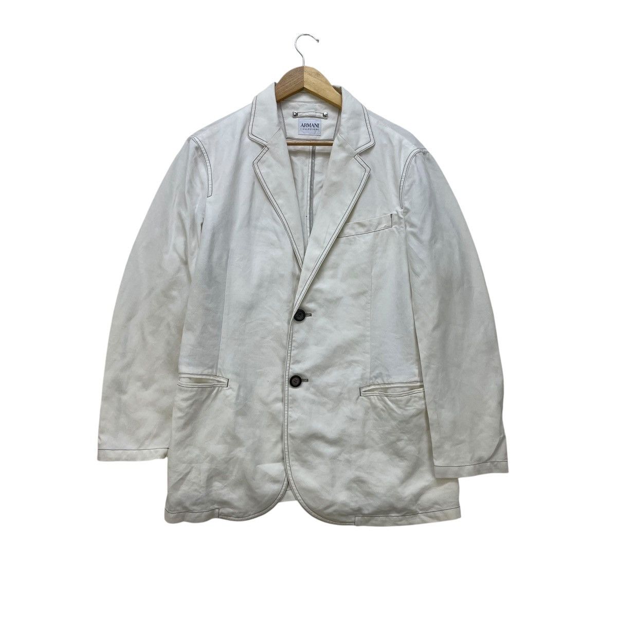 Armani 💥Vintage Armani Collezioni Casual Jacket Size US M / EU 48-50 / 2 - 1 Thumbnail