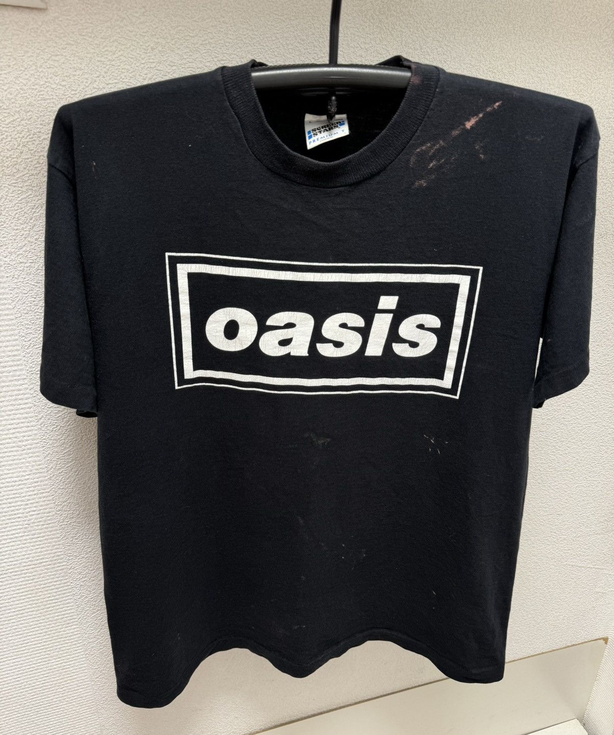 Oasis screenstars single vintage rare t-shirt madeinusa L