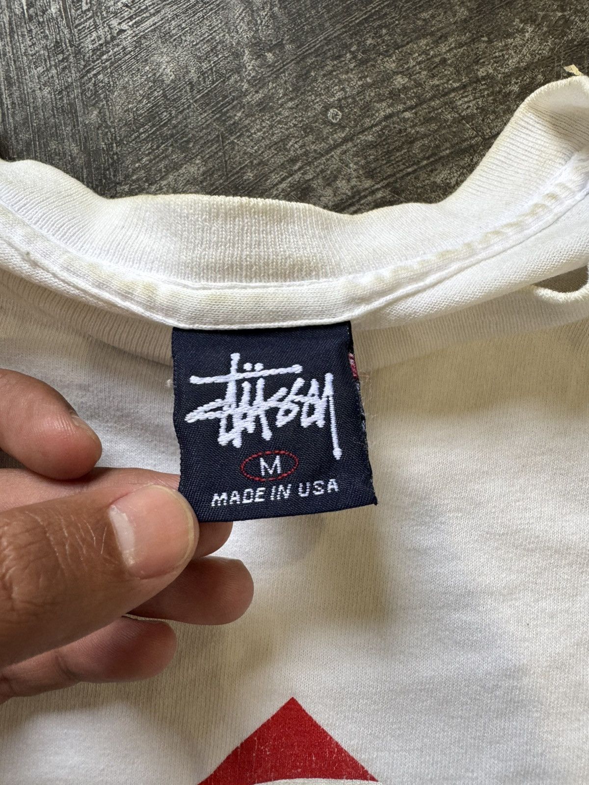 Stussy VINTAGE 90’S STUSSY ONE EYE T-SHIRT 🔥RARE🔥 Size US M / EU 48-50 / 2 - 7 Thumbnail