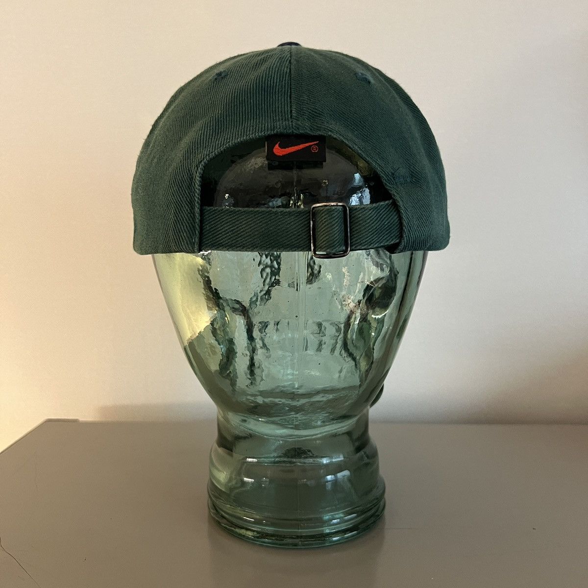 Nike Vintage 90s Nike Swoosh Applique Cap Size ONE SIZE - 7 Thumbnail