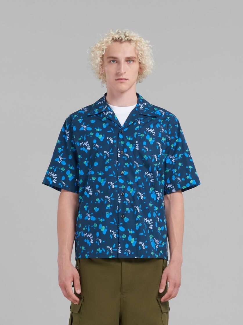 Marni oc11z0525 Bowling Shirt in Multicolor Size US L / EU 52-54 / 3 - 3 Thumbnail