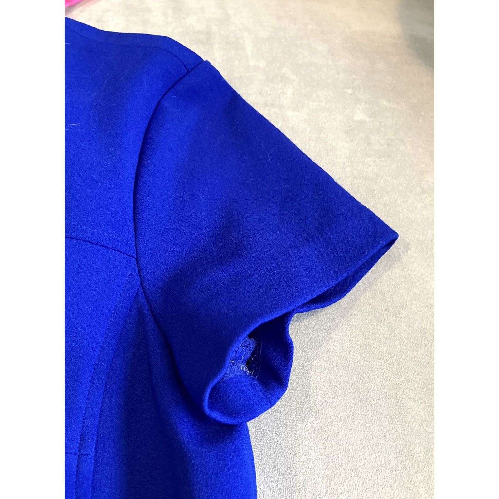 Betsey Johnson VINTAGE Betsey Johnson Cap Sleeve Dress Knee Length Stretch 8 SJP Women Blue Size M / US 6-8 / IT 42-44 - 2 Thumbnail