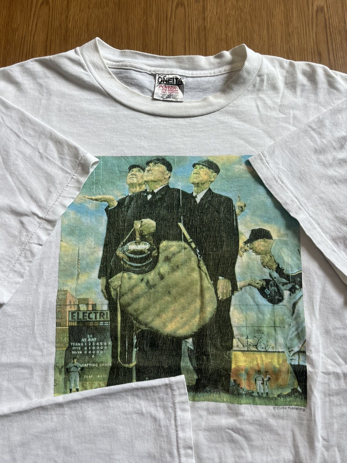 Arts & Science Vintage Norman Rockwell 90’s Curtis Publishing Tshirt Size US XL / EU 56 / 4 - 8 Thumbnail