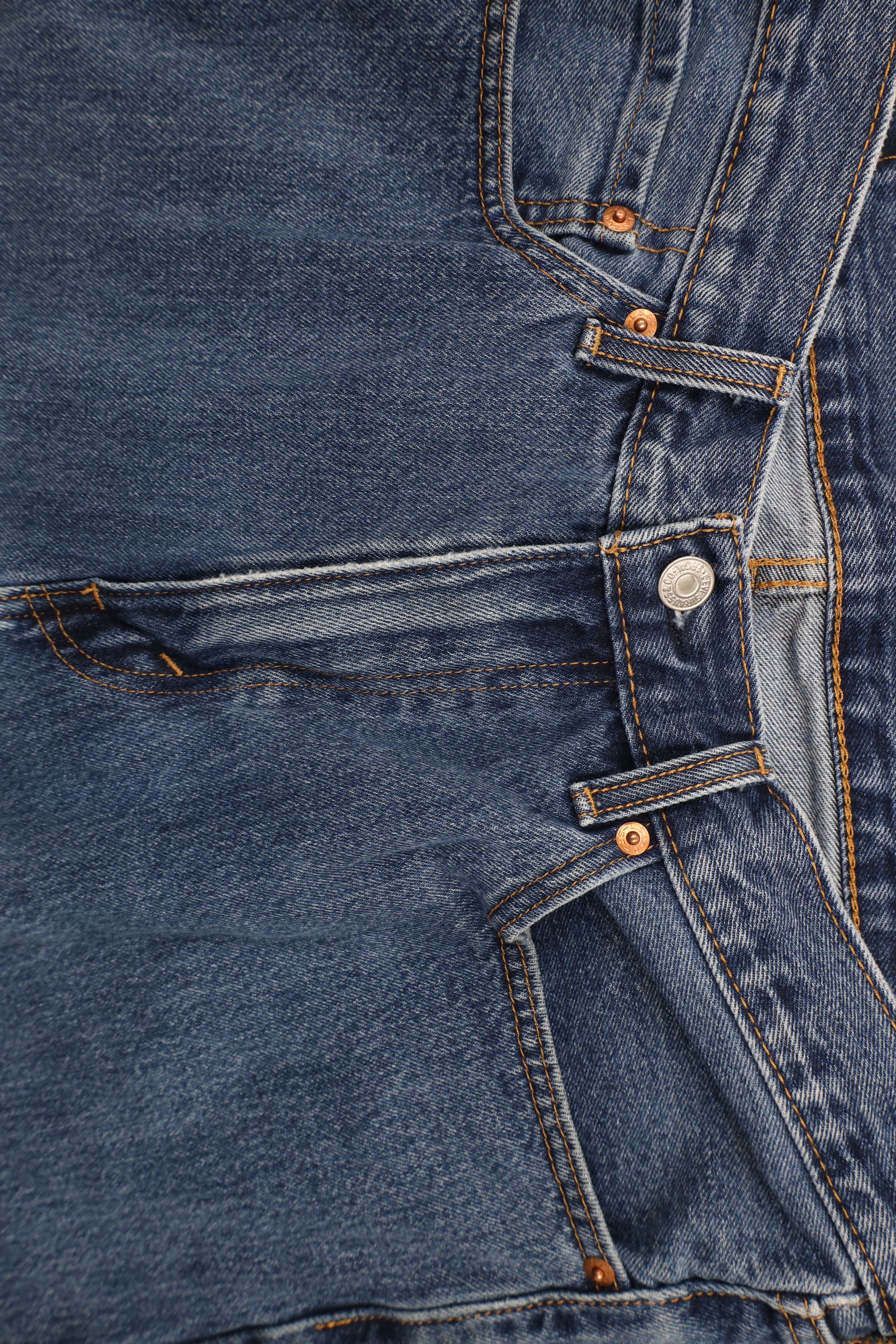 Levi's × Vintage Vintage Y2K Levis 505 Regular Fit Denim Jeans Blue Cotton Size US 36 / EU 52 - 7 Thumbnail