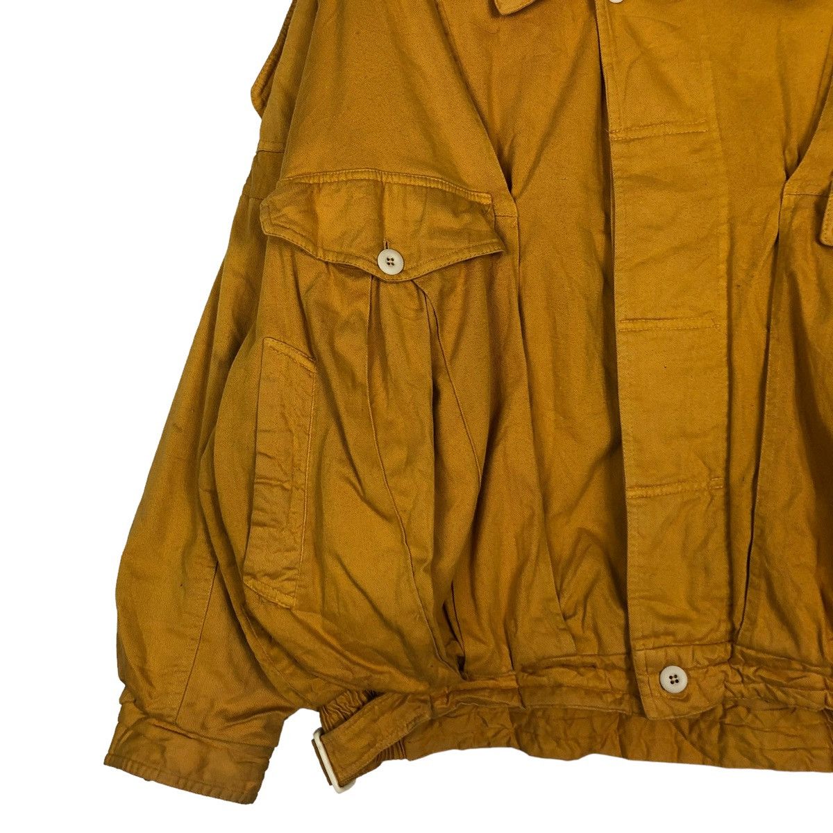 Japanese Brand 🔥VINTAGE BOMBER JACKET BIKER BONDAGE DESIGN HOLIDAYOUT Size US L / EU 52-54 / 3 - 4 Thumbnail