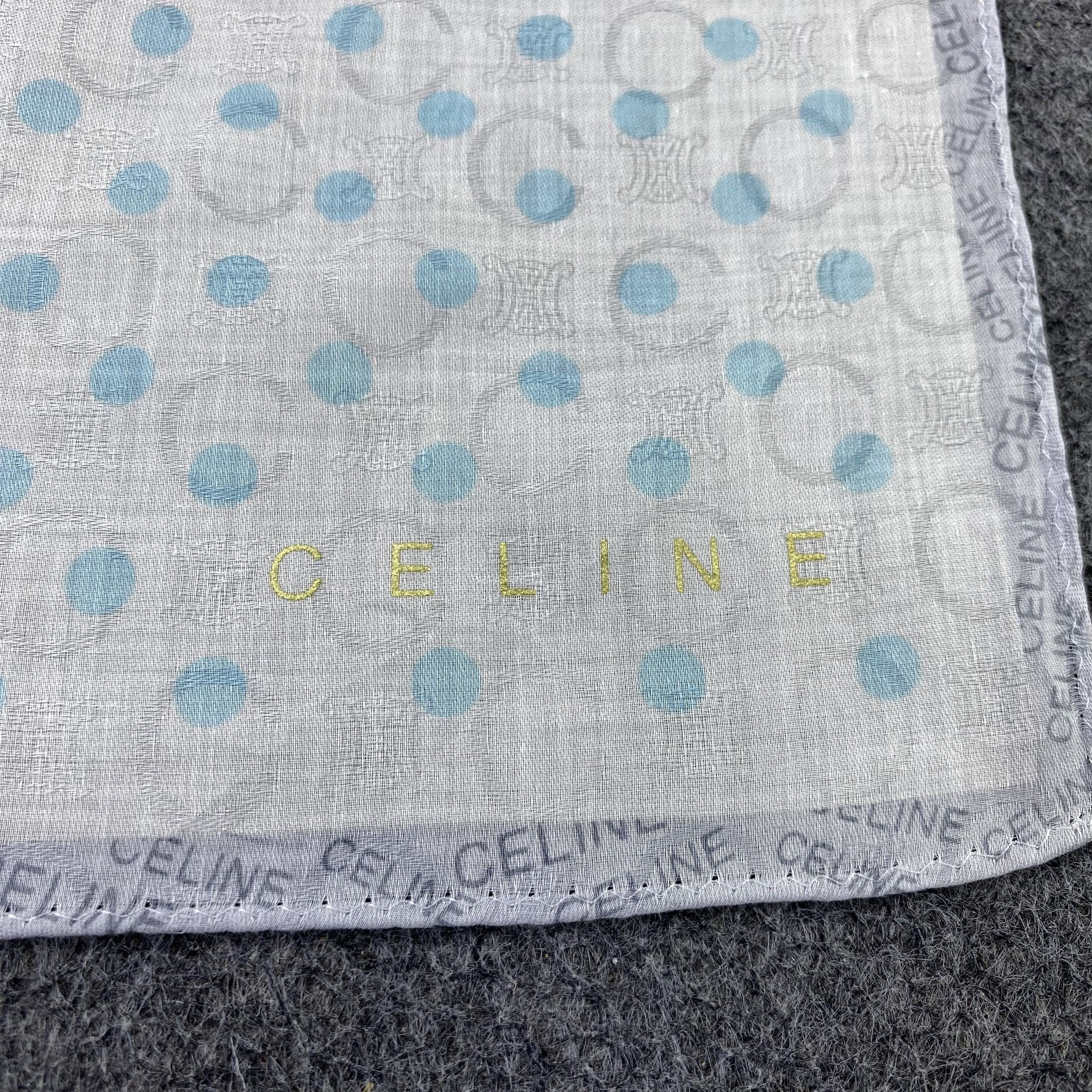 Celine Celine Handkerchief Neckerchief Bandana-B1765 Size ONE SIZE - 7 Thumbnail