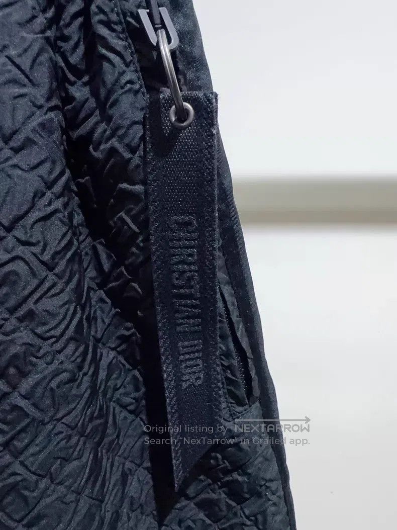 Dior Dior Black relief pleated skirt Size 24" / US 00 / IT 34 - 2 Thumbnail