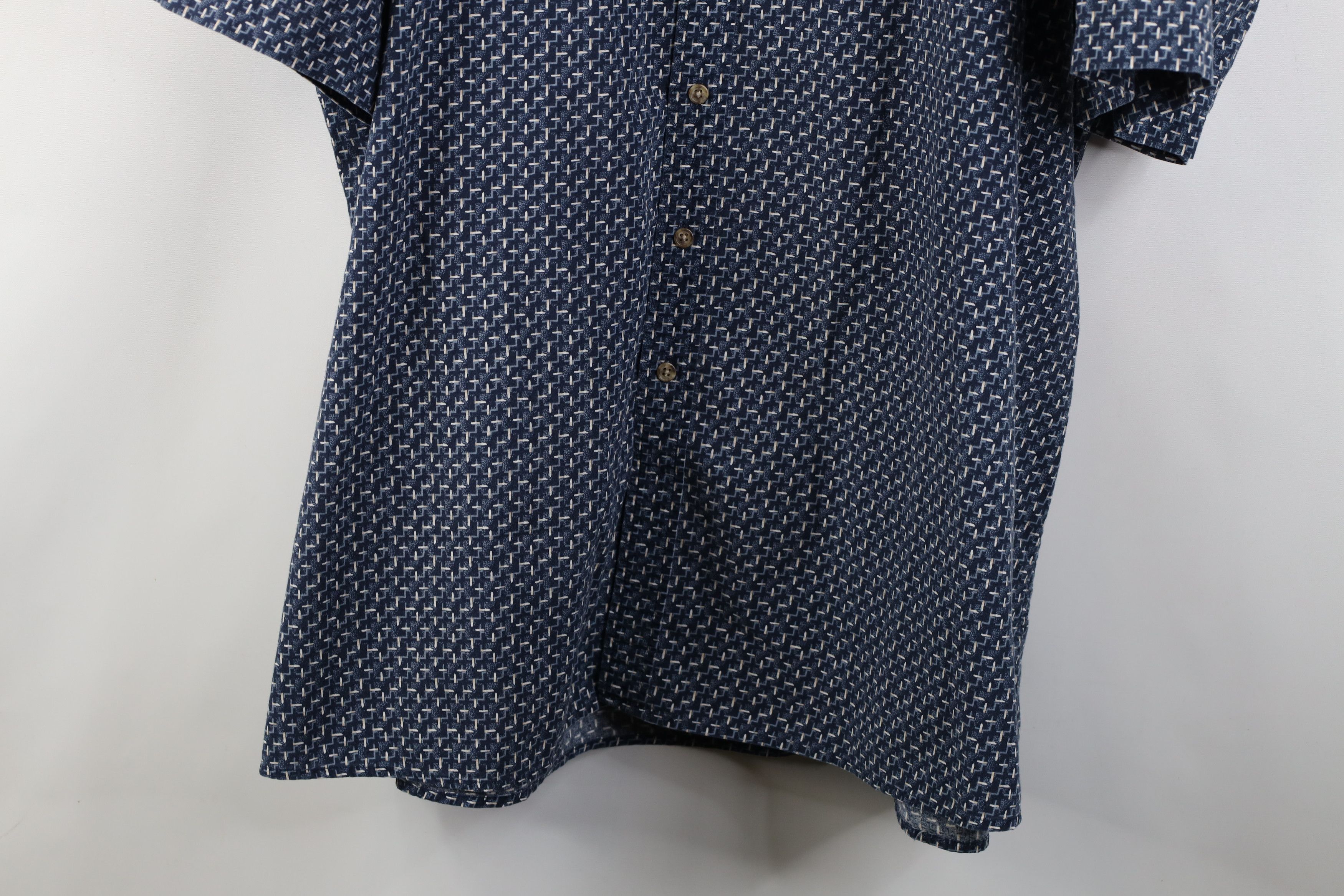 Vintage Vintage 90s Streetwear Short Sleeve Button Down Shirt Size US XXL / EU 58 / 5 - 3 Thumbnail