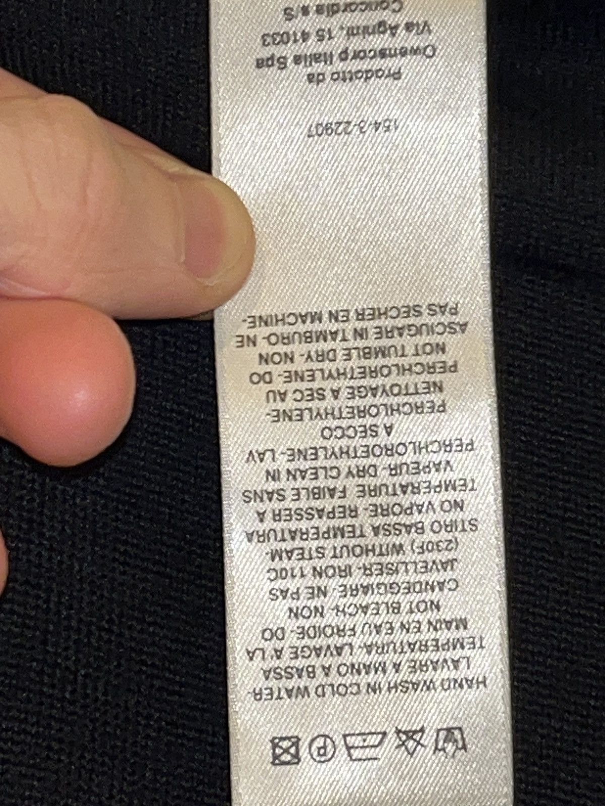 Rick Owens Rick Owens F/W 23 Luxor black cashmere sweatpants Size US 32 / EU 48 - 3 Thumbnail