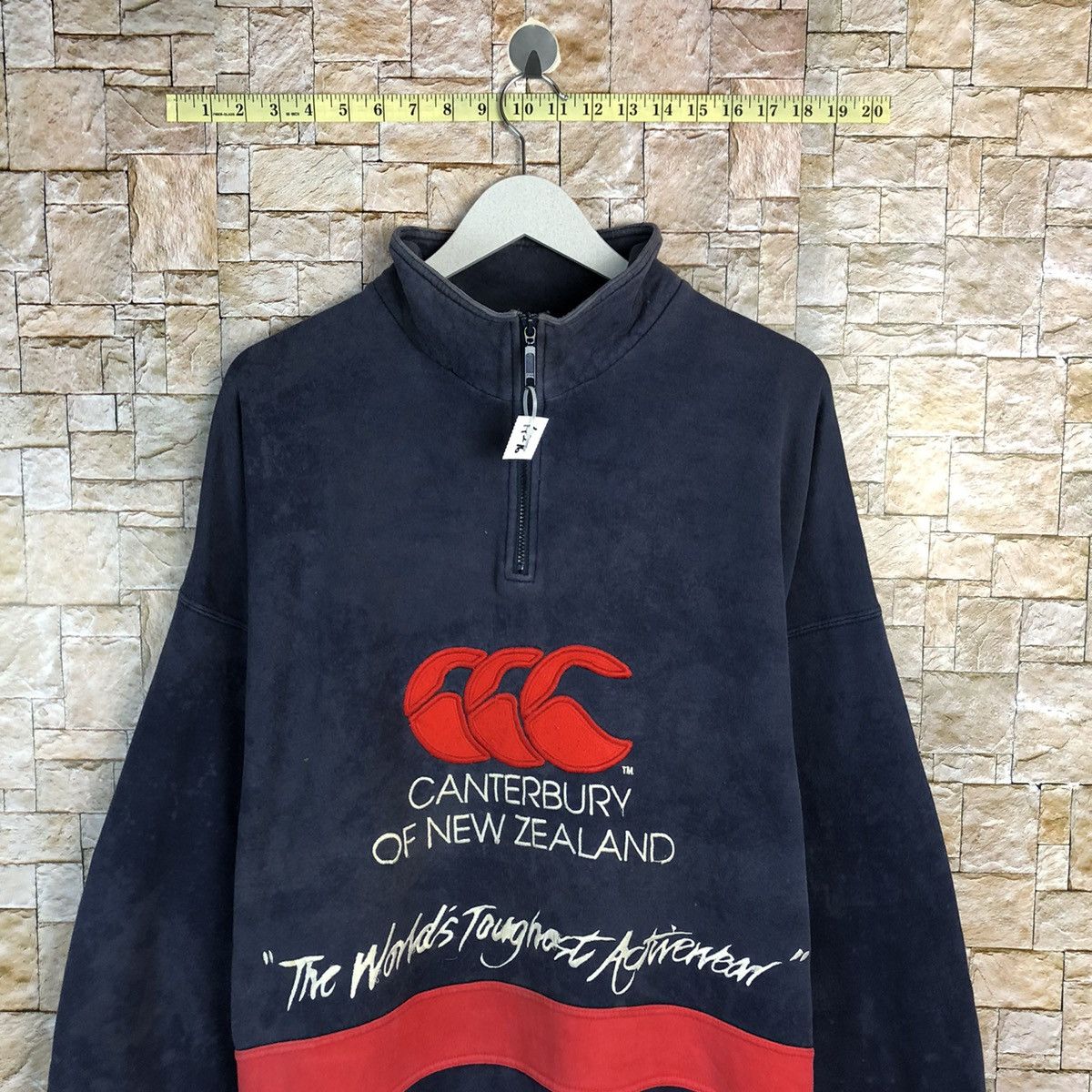 Canterbury of New Zealand Canterbury Newzealand Dark Blue Sweatshirt #A276 Size US L / EU 52-54 / 3 - 2 Thumbnail