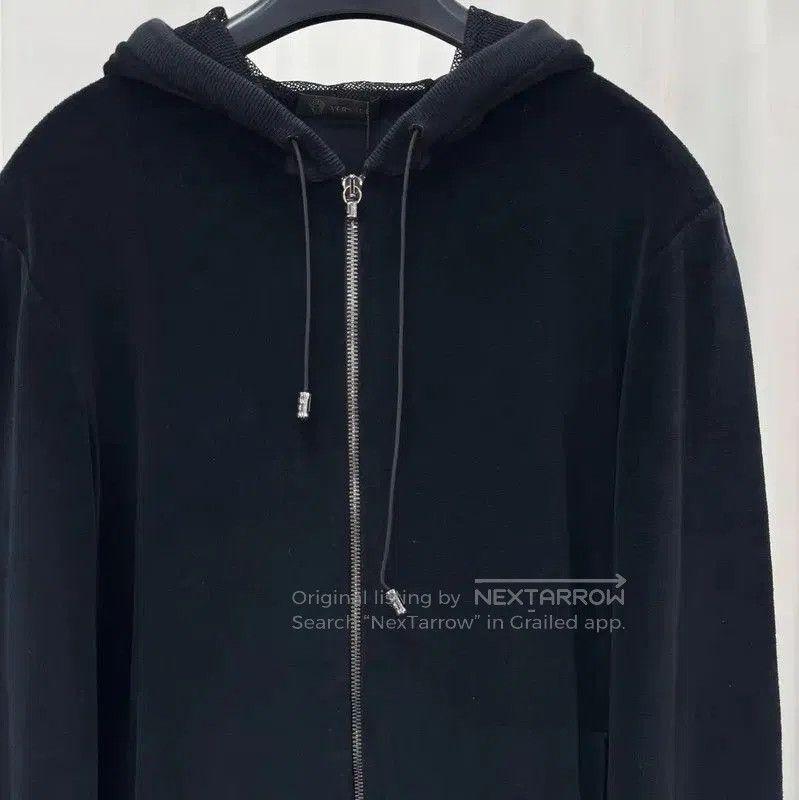Versace Versace Black Cotton Blend Logo Zip-Up Jacket . Size US XS / EU 42 / 0 - 3 Thumbnail