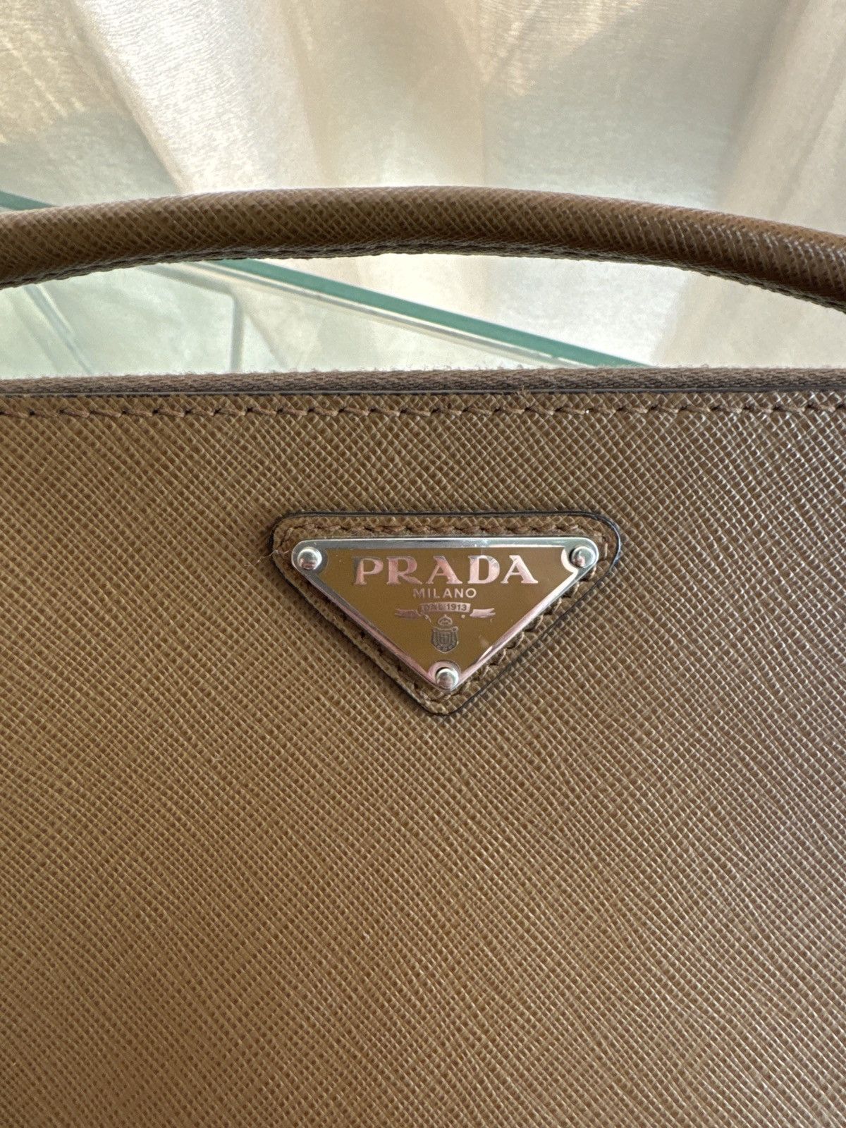 Prada Prada LEATHER SHOULDER BAG Size ONE SIZE - 5 Thumbnail
