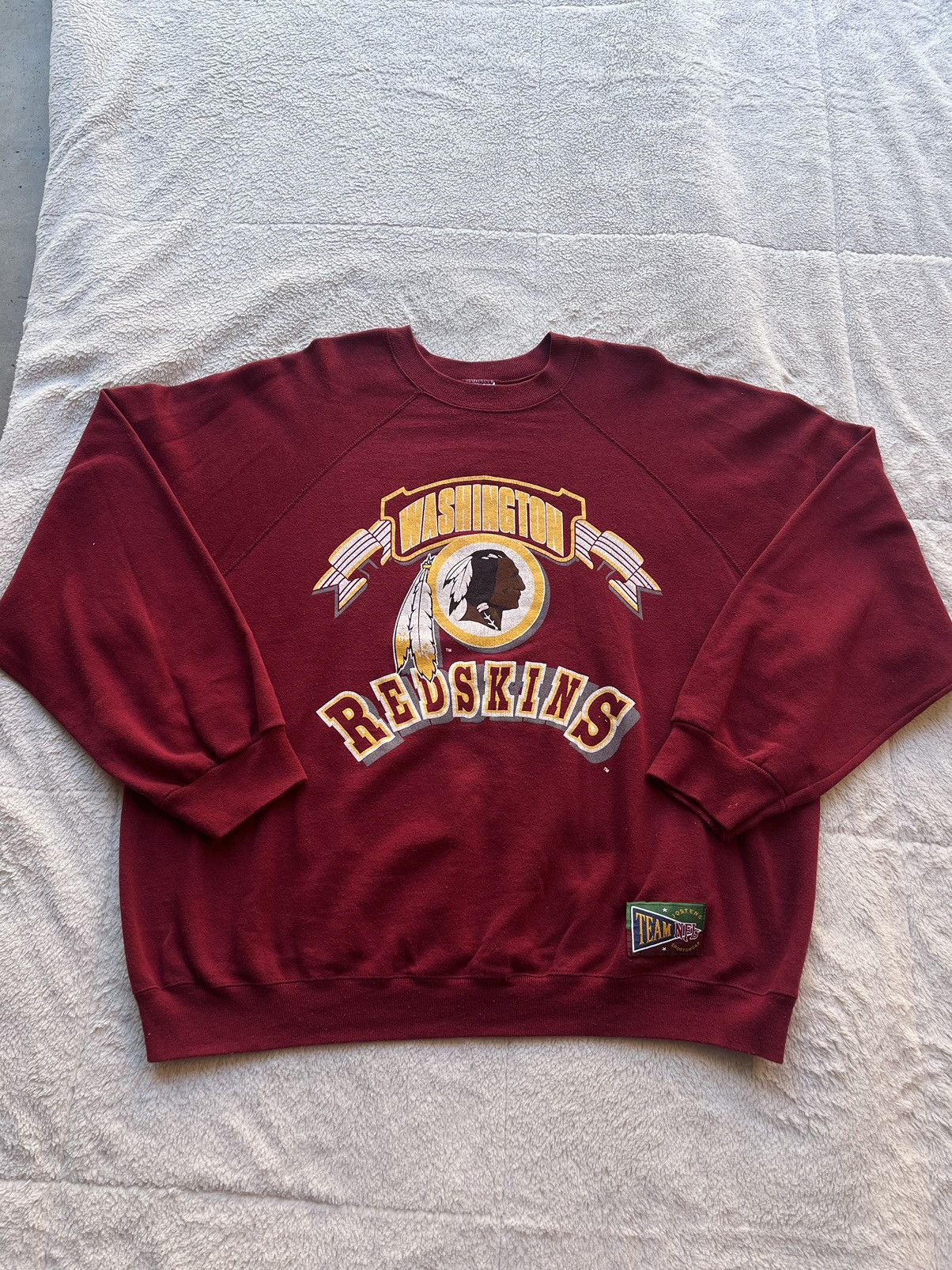 Vintage store Washington Redskins NFL sweatshirt M 90s - felt embroidered lettering