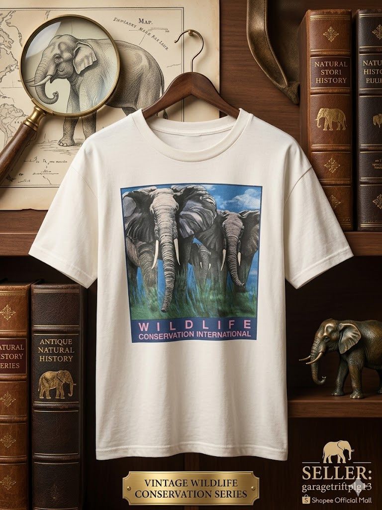 Other KAOS ART VINTAGE GAJAH 90s "DOWN TO EARTH PRODUCT" ©️1990 Size US XXL / EU 58 / 5 - 1 Preview