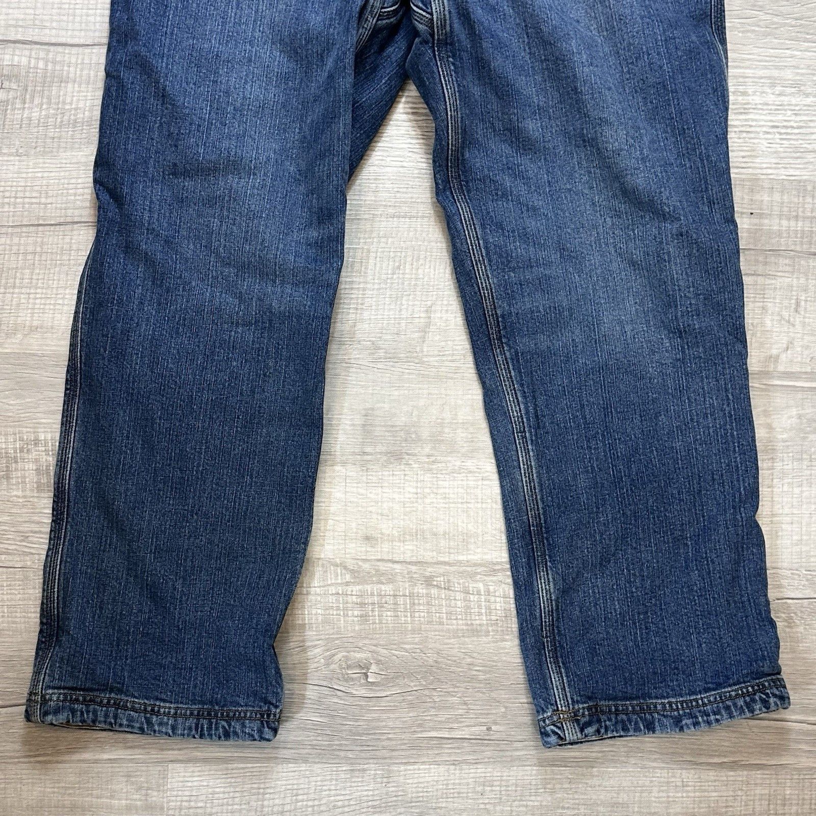 Duluth Trading Company Duluth Jeans Mens 36x30 Flex Ballroom Flannel Lined Denim Size US 36 / EU 52 - 2 Thumbnail