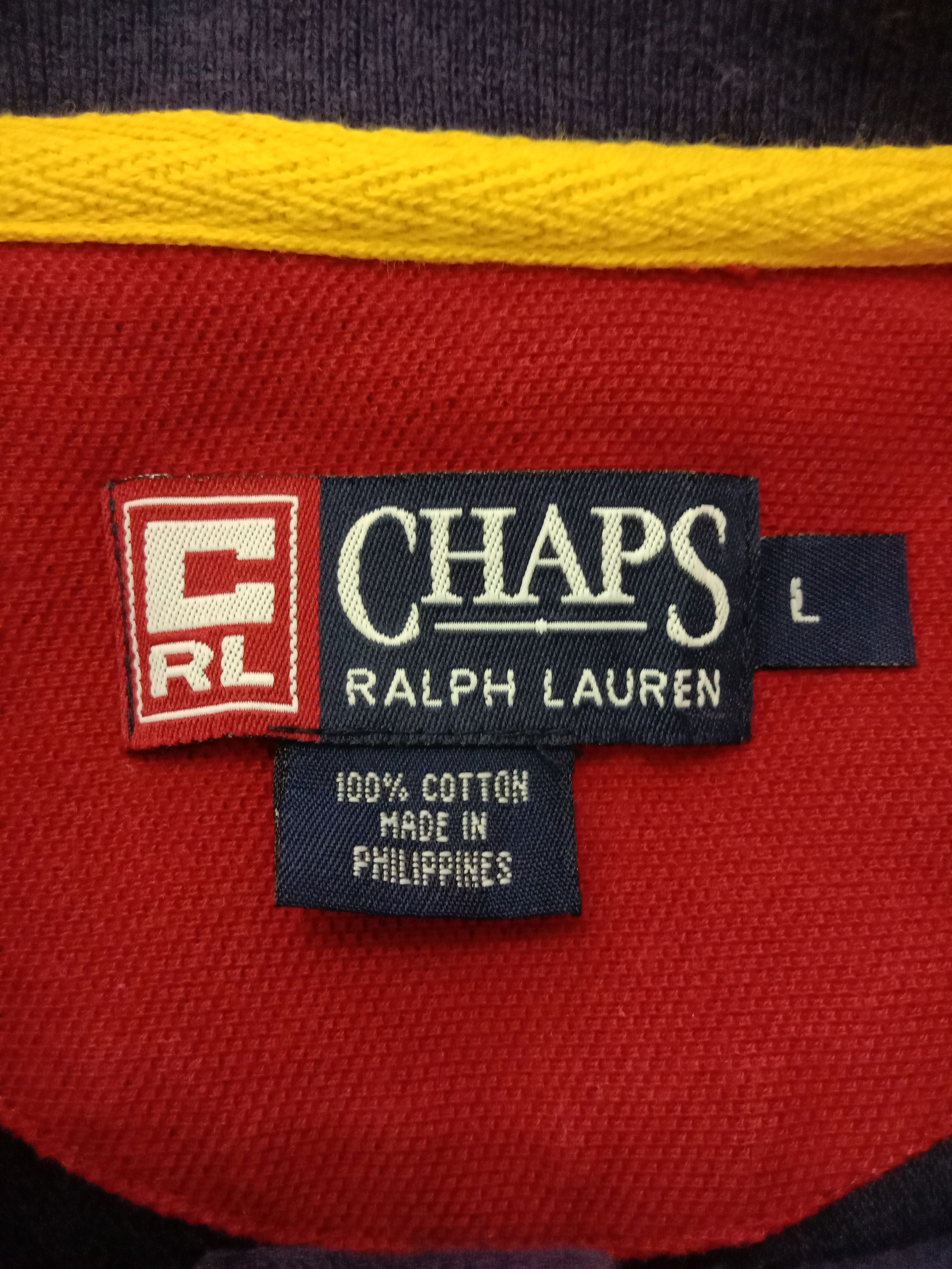 Chaps Ralph Lauren Vintage 90’s Chaps Ralph Lauren Polo Shirt Size US L / EU 52-54 / 3 - 7 Thumbnail