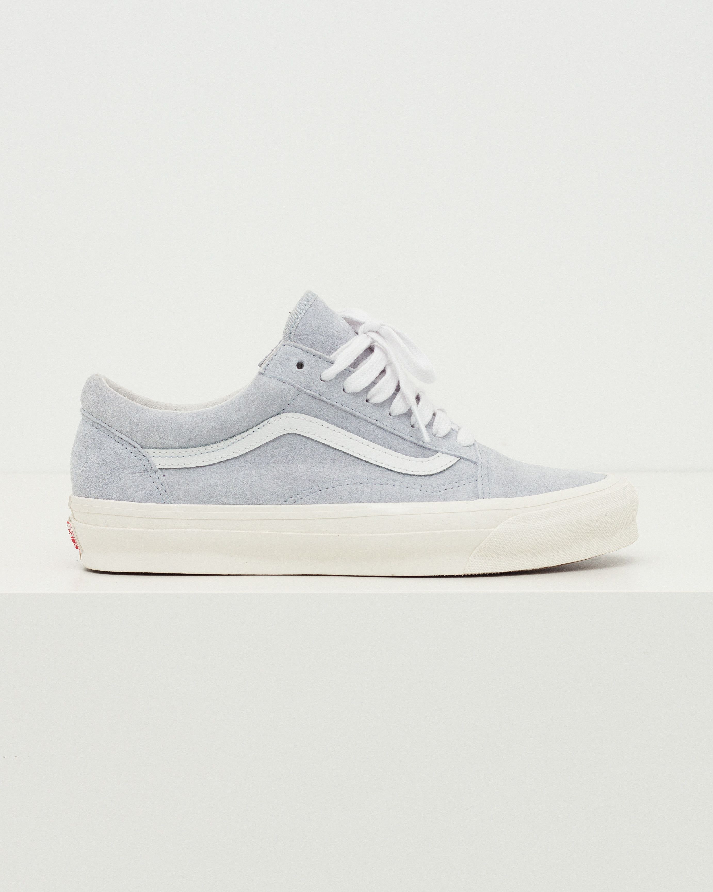 Vans Vault OG Old Skool L Gray Dawn Pig Suede Normcore Size US 9.5 / EU 42-43 - 4 Thumbnail