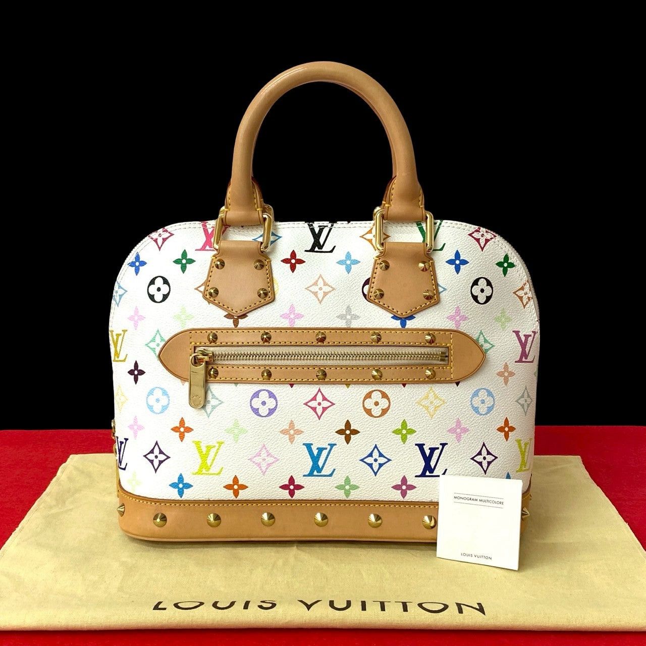 Louis Vuitton Louis Vuitton Handbag White Leather Size ONE SIZE - 1 Thumbnail
