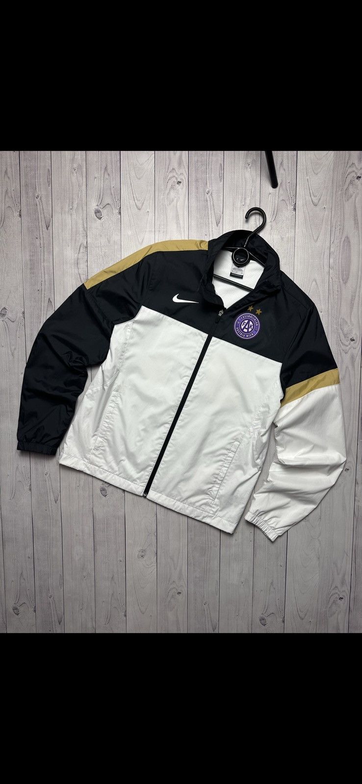 Nike × Vintage Vintage Nike Austria Wein soccer jacket size S logo Size US S / EU 44-46 / 1 - 1 Thumbnail