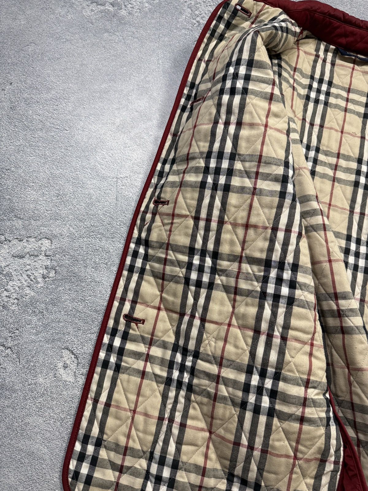 Burberry Vintage Burberry Quilted Jacket Nova Check Size US M / EU 48-50 / 2 - 20 Thumbnail
