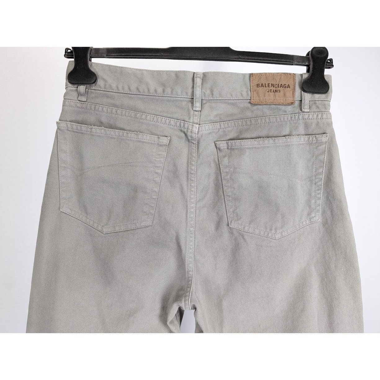 Balenciaga o1rshd1 Large Pants in Dirty White Size US 28 / EU 44 - 15 Thumbnail