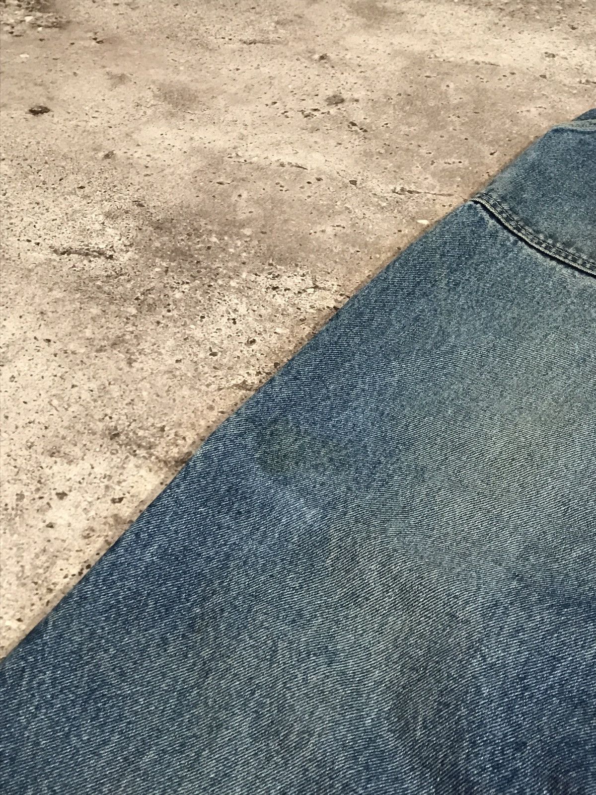 Vintage Vintage 90s Carpenter Jeans Embroiled Logo Faded Blue Size US 30 / EU 46 - 7 Thumbnail