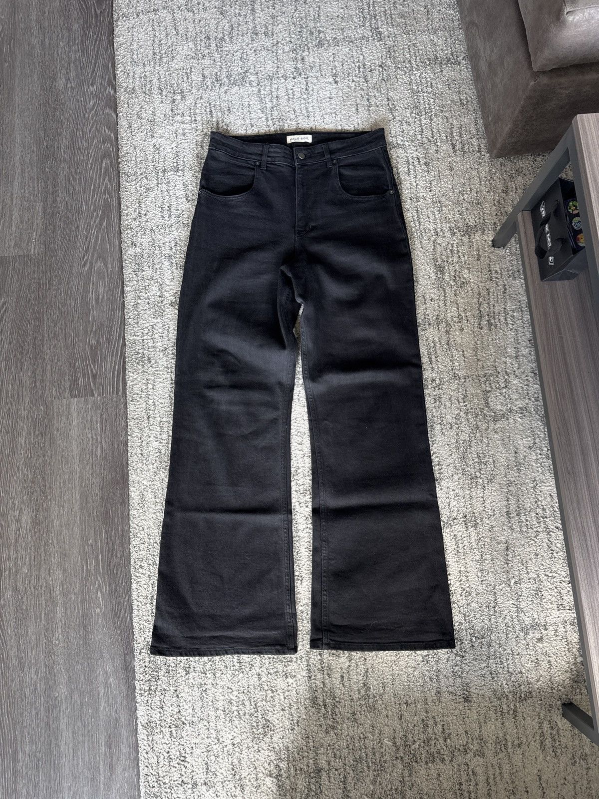 Designer × Somar Kaló Soil Denim Cut No. 2 Black 34 | Grailed