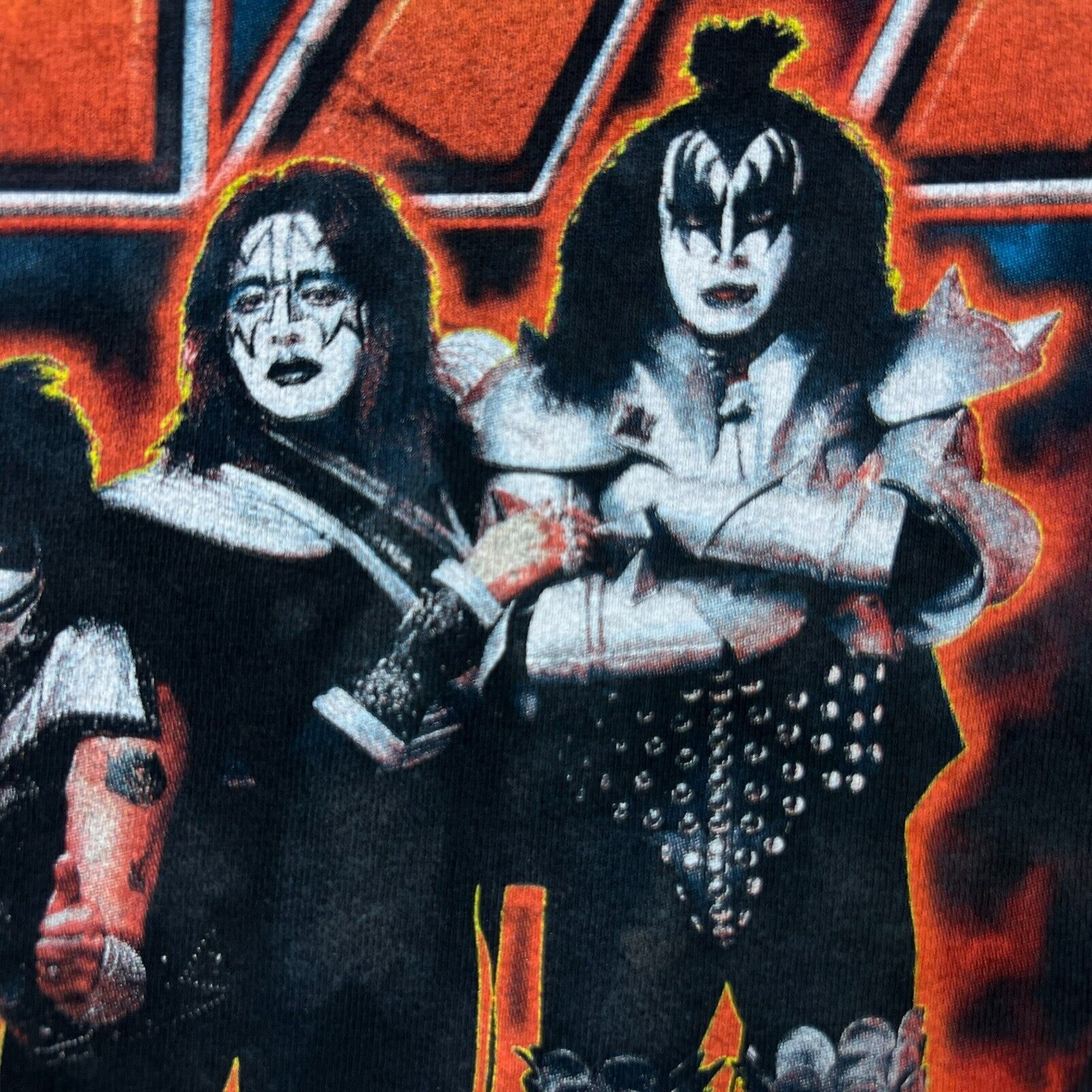 Band Tees × KISS × Liquid Blue VTG 2013 Liquid Blue Kiss T Shirt Medium Tie Dye Band Tee Size US M / EU 48-50 / 2 - 3 Thumbnail