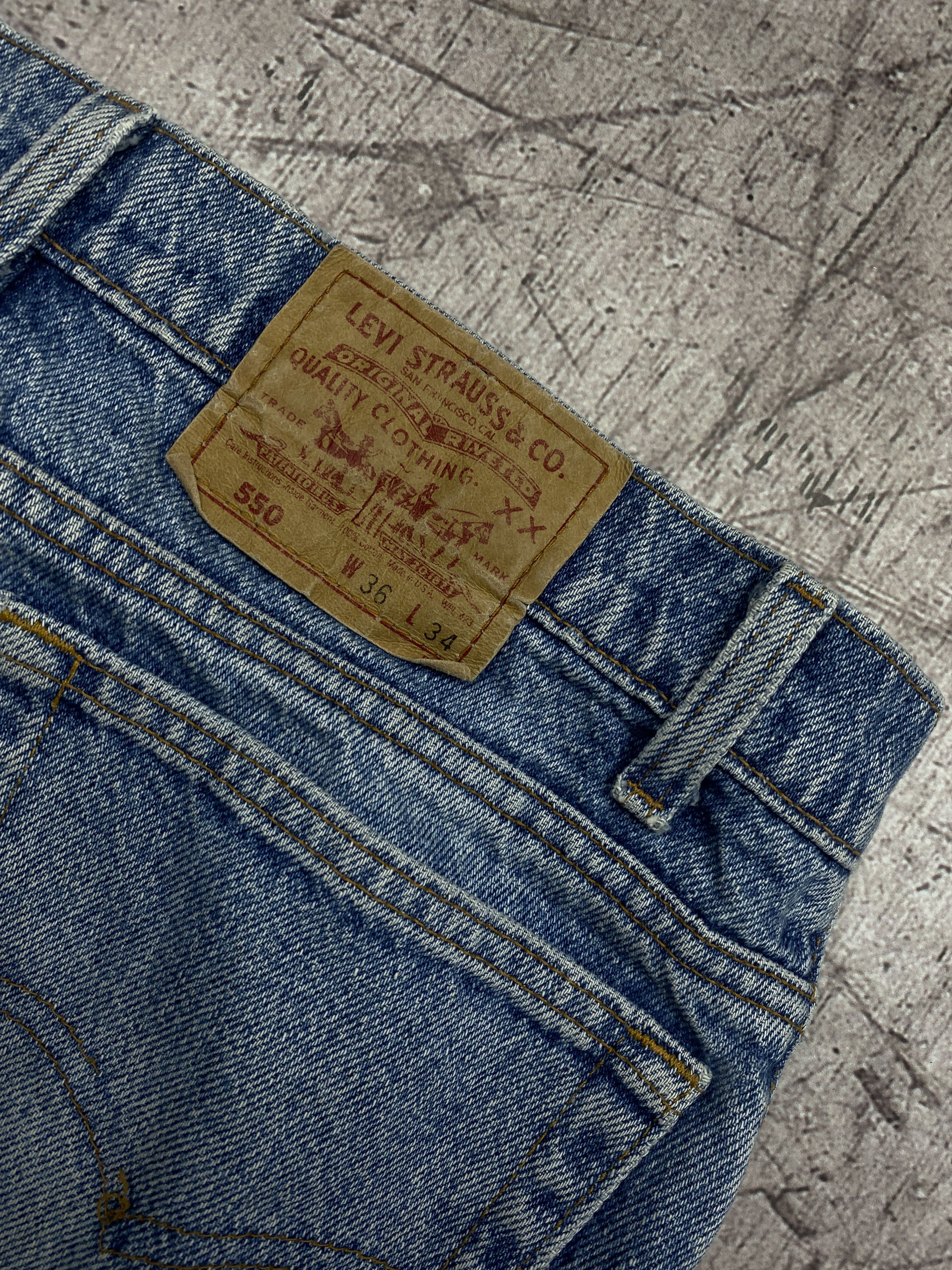Levi's Levi's 550 Vintage 90s Jeans denim pants Made In Usa Size US 36 / EU 52 - 3 Thumbnail