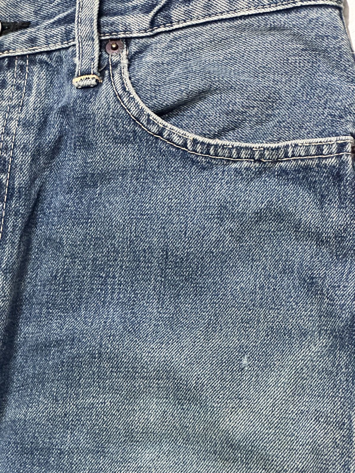 Spellbound Spellbound x Domingo Selvedge Distressed Denim Faded Jeans Size US 32 / EU 48 - 6 Thumbnail