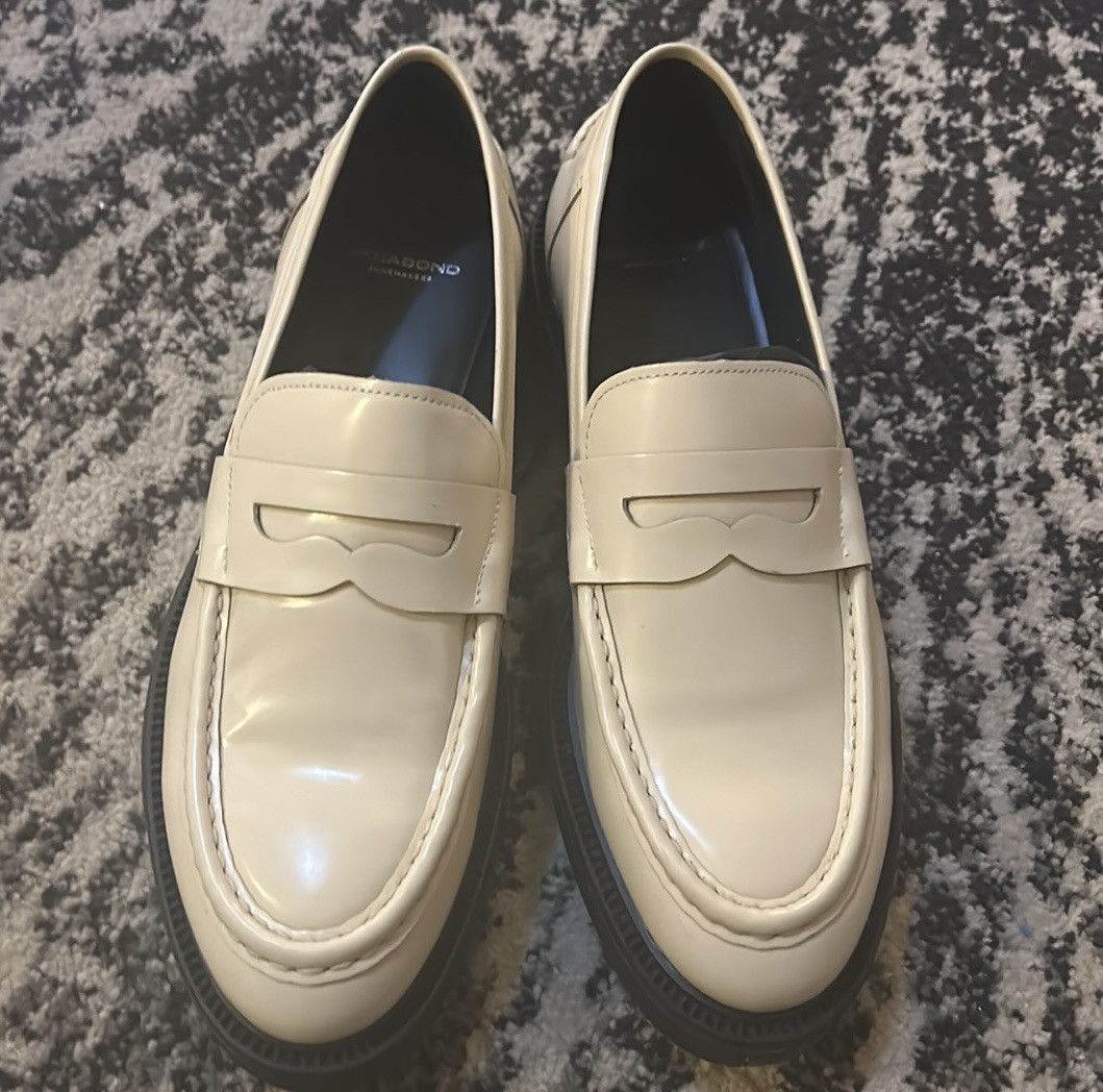 Vagabond Vagabond Alex Penny Loafer Off White size 41 Size US 11 / IT 41 - 3 Thumbnail