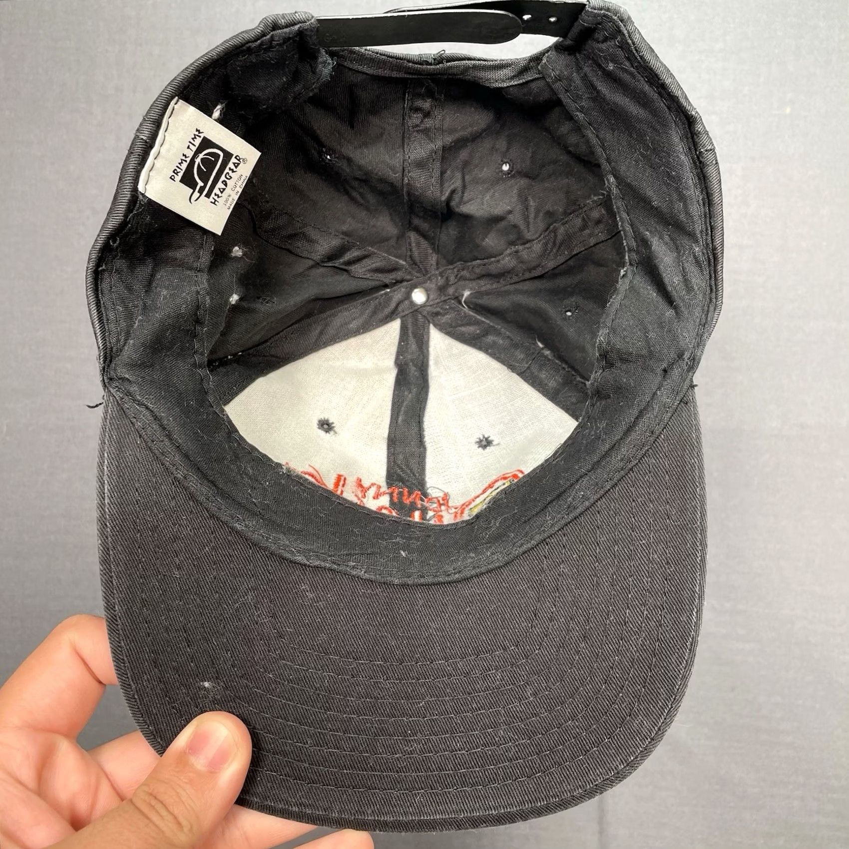 Quest VINTAGE Johnny Quest Hat SnapBack Classic Embroidered Hanna Barbera Hat Black Cotton Twill Adjustable Men Hat Size ONE SIZE - 7 Thumbnail
