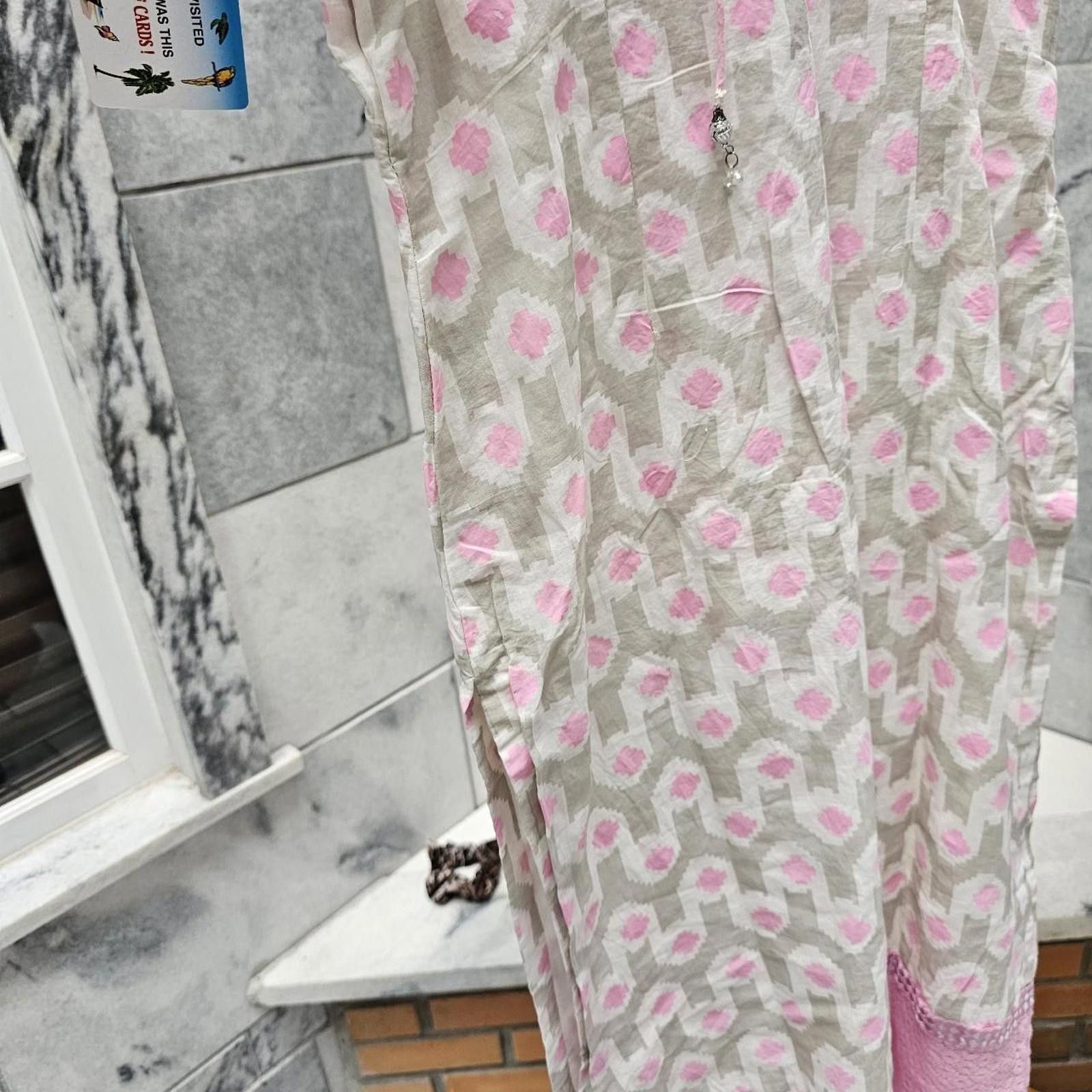 Other Women's Embroidered Pink Accented Dress Size S / US 4 / IT 40 - 8 Thumbnail