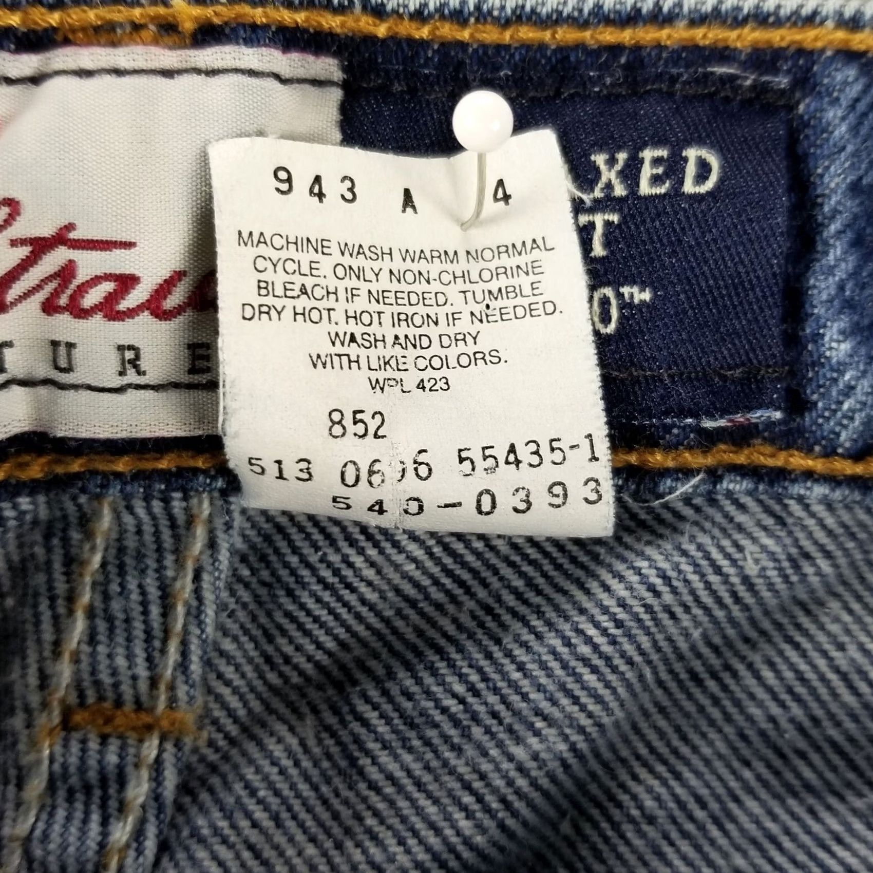 Levi's Vintage Levi's 540 Orange Tag Signature Relaxed Fit Jeans USA 1996 34x29 Mens Jeans Size US 34 / EU 50 - 4 Thumbnail