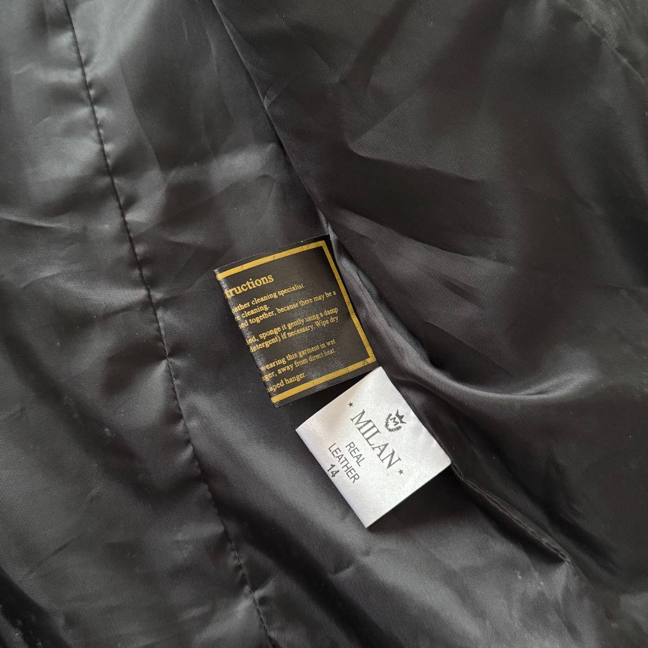 If Six Was Nine Japanese Style Vintage Black Leather Jacket Size M / US 6-8 / IT 42-44 - 10 Thumbnail