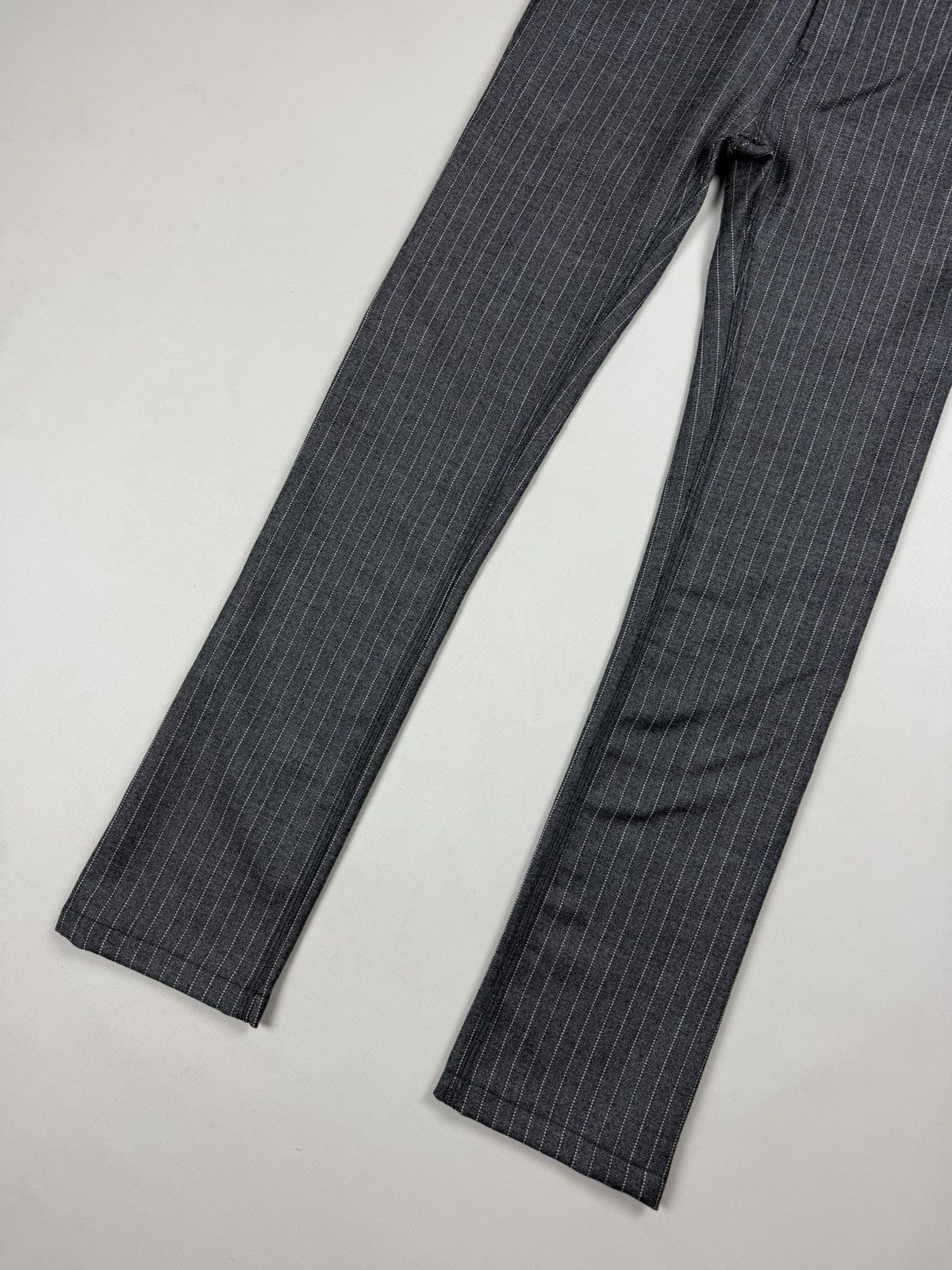 Haider Ackermann Haider Ackermann Ladies Striped Wool Dress Pants Trousers Size 25" / US 0 / IT 36 - 3 Thumbnail
